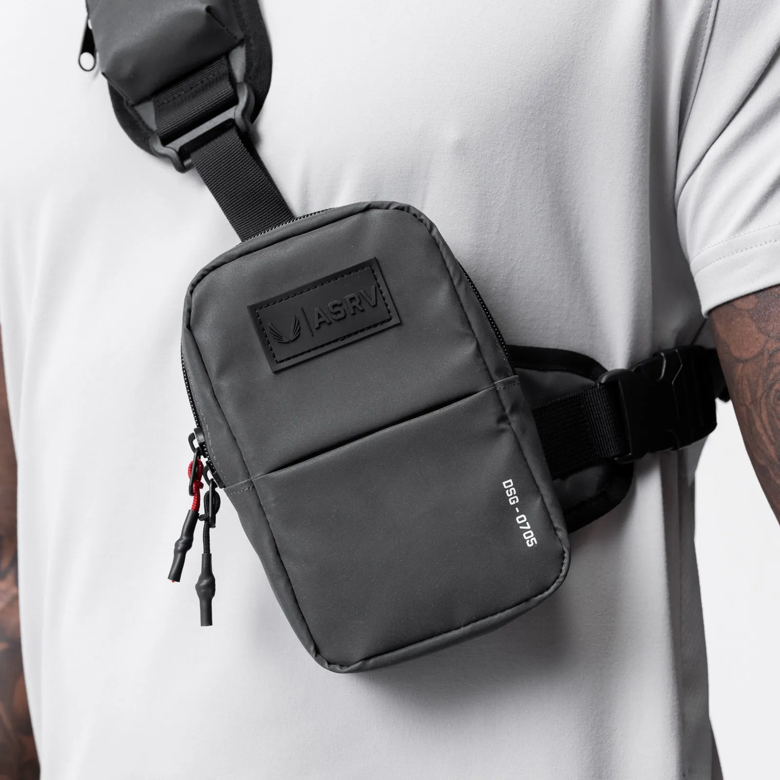 0705. Reflective Holster Sling Bag - Reflective