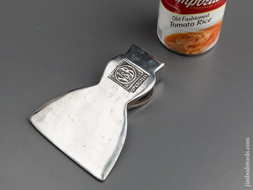 1 1/4 pound Embossed V&B SUPERSTEEL Single Bevel Side Axe - 79046