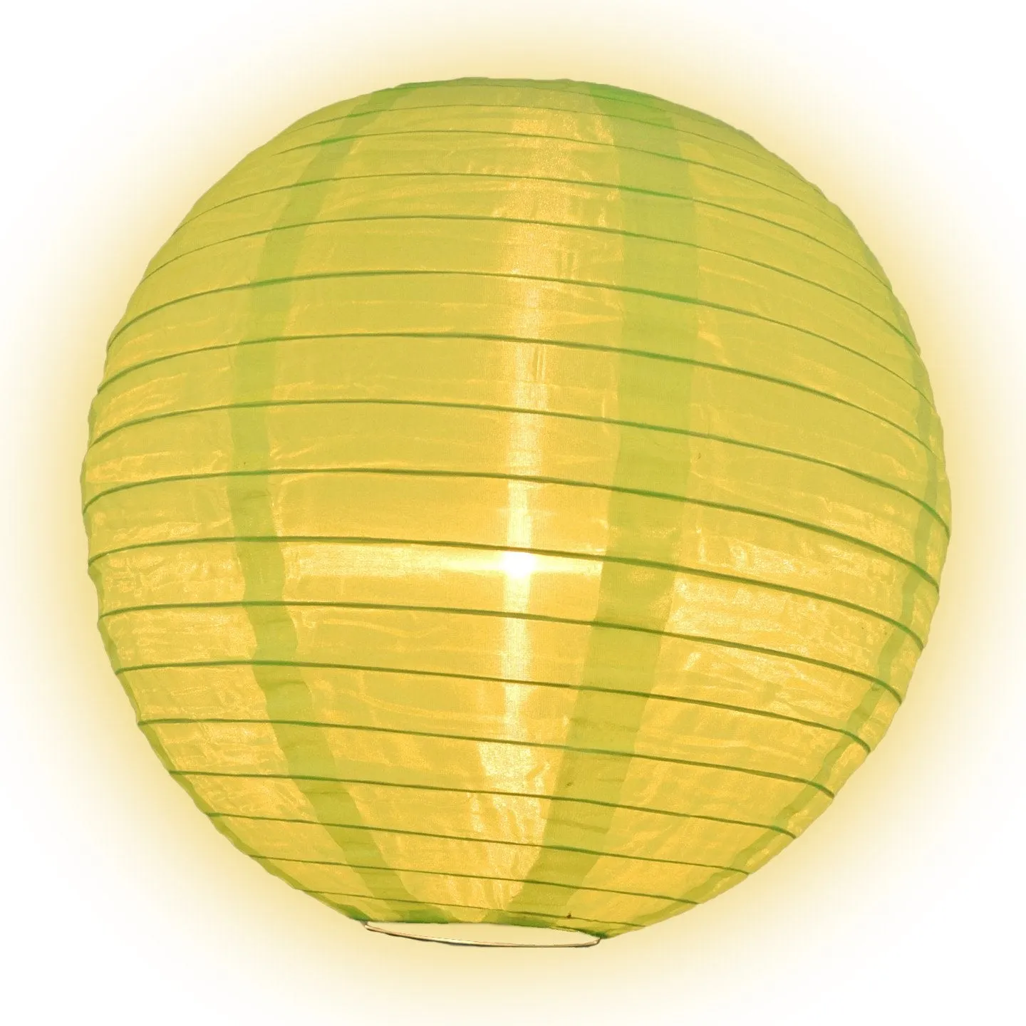 12-Pack of Multicolor Green Nylon Lanterns Party Pack