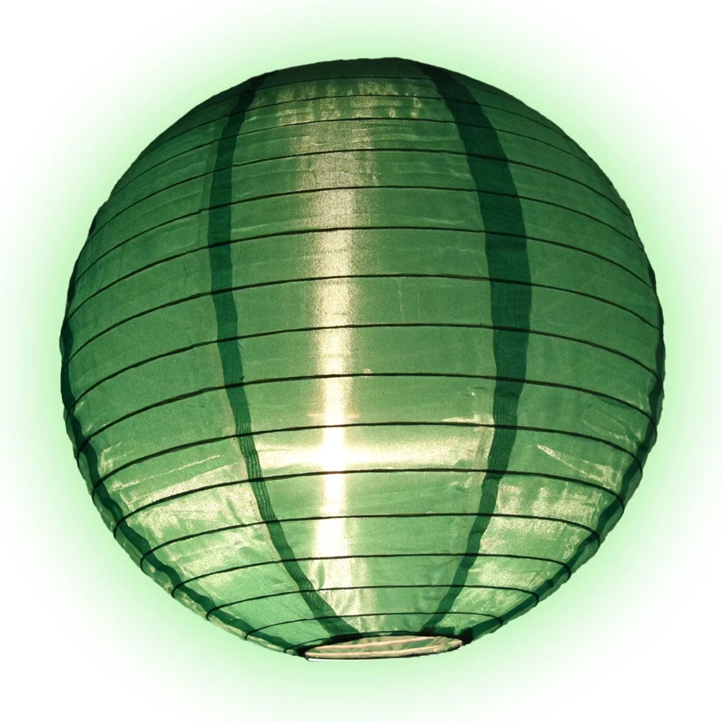 12-Pack of Multicolor Green Nylon Lanterns Party Pack