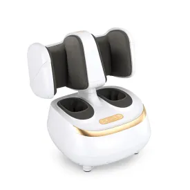 2-in-1 Foot and Calf Massager with Heat Function-White