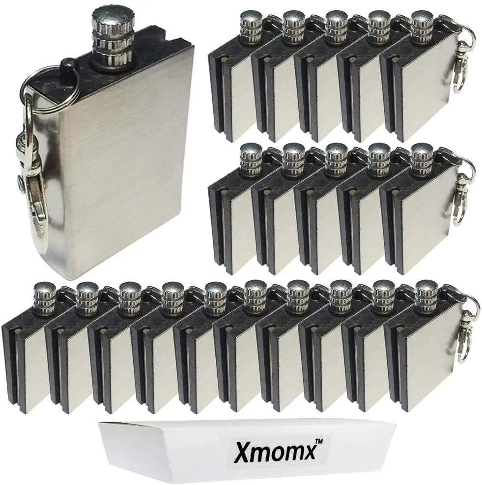 20 x Hiking Emergency Survival Camping Fire Starter Flint Metal Match Lighter