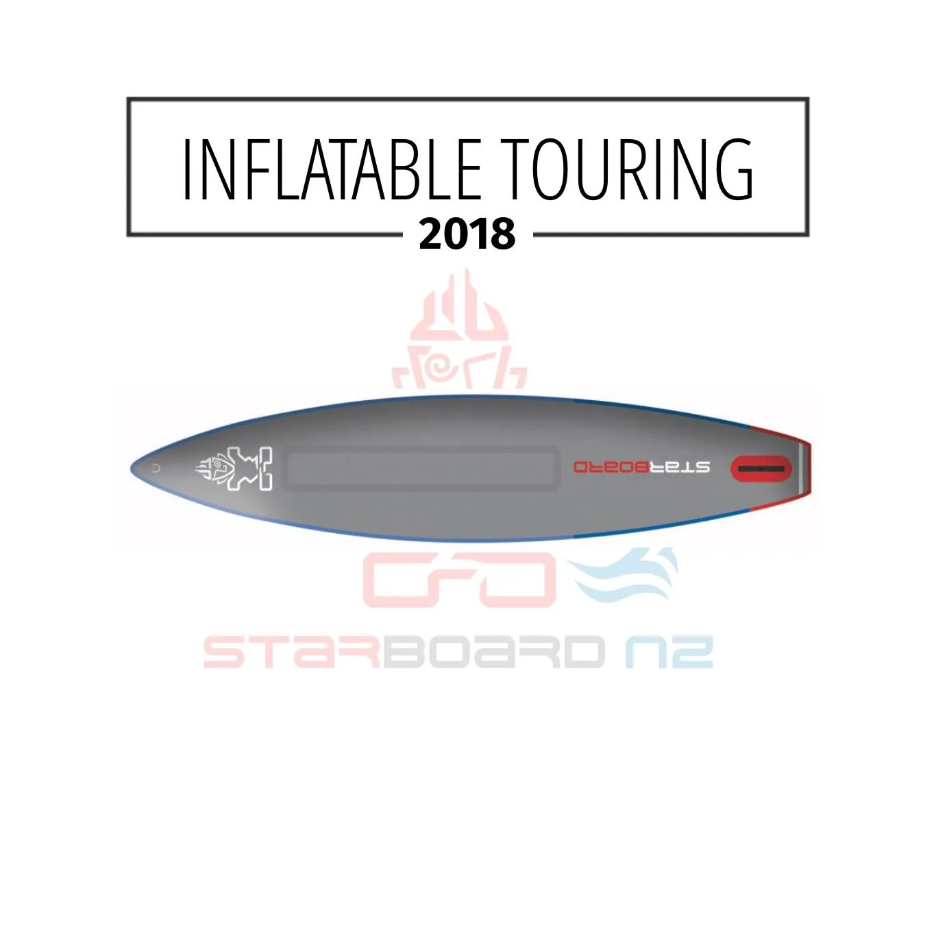2018 INFLATABLE SUP TOURING ZEN / DELUXE DC