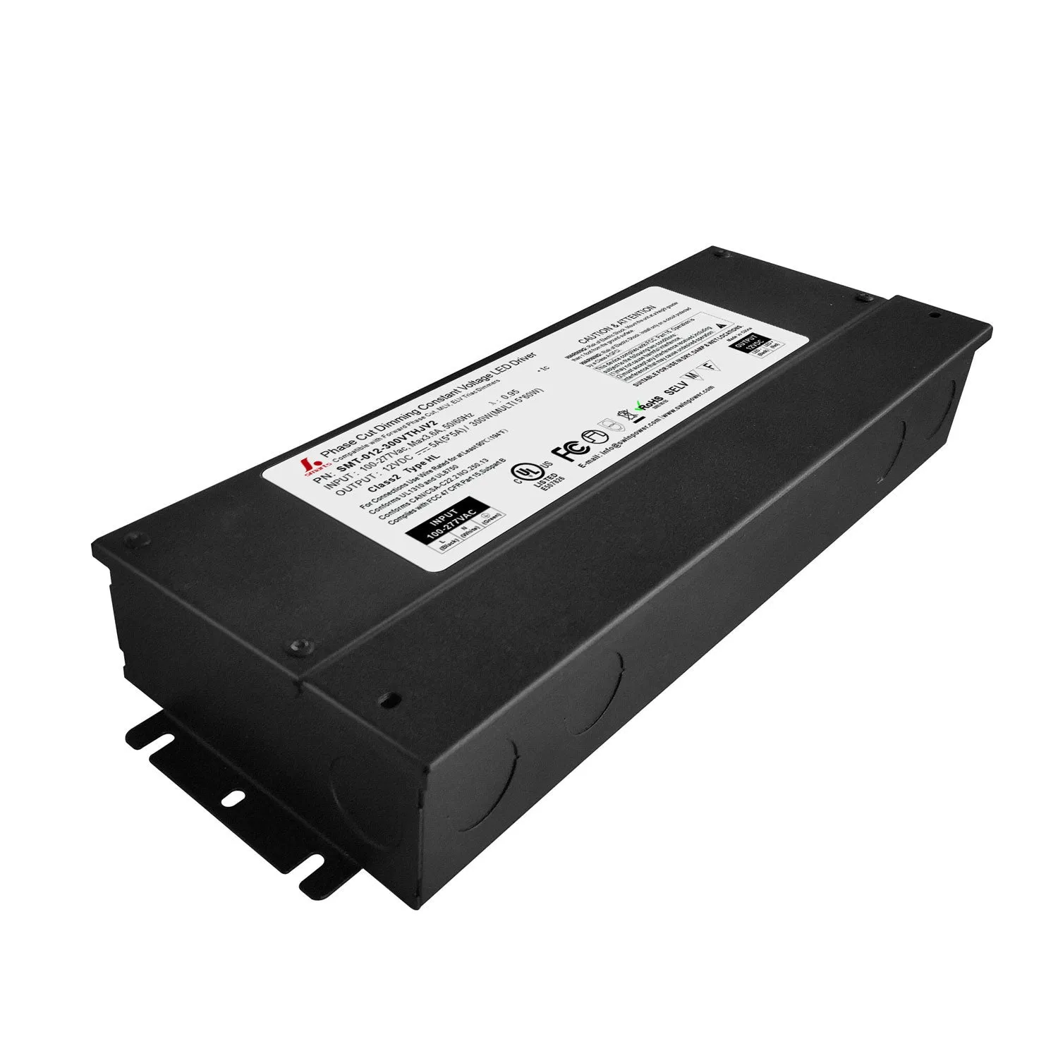 277V Class 2 Triac Dim J-Box Driver 384W