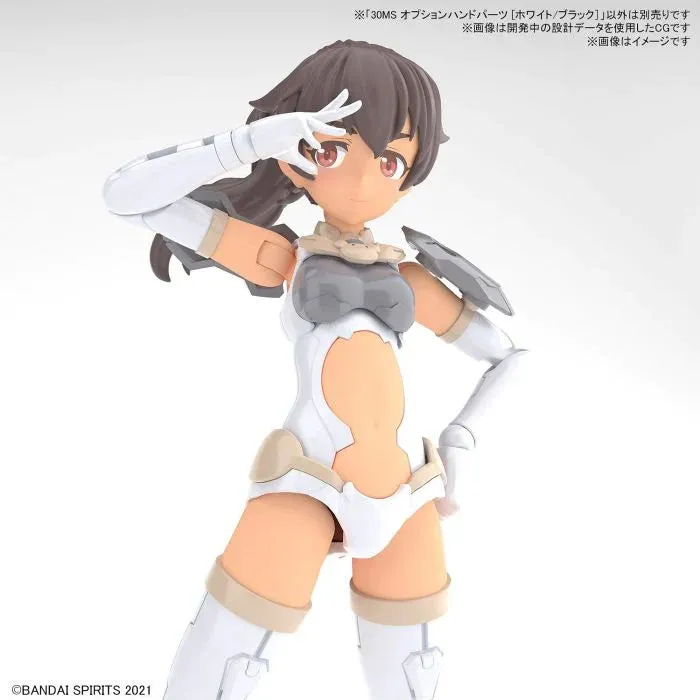 30MS :  Option Hand Parts (White/Black)