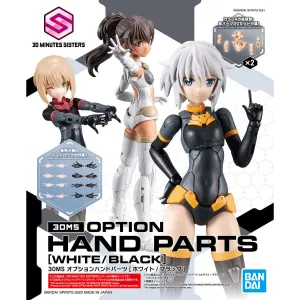 30MS :  Option Hand Parts (White/Black)