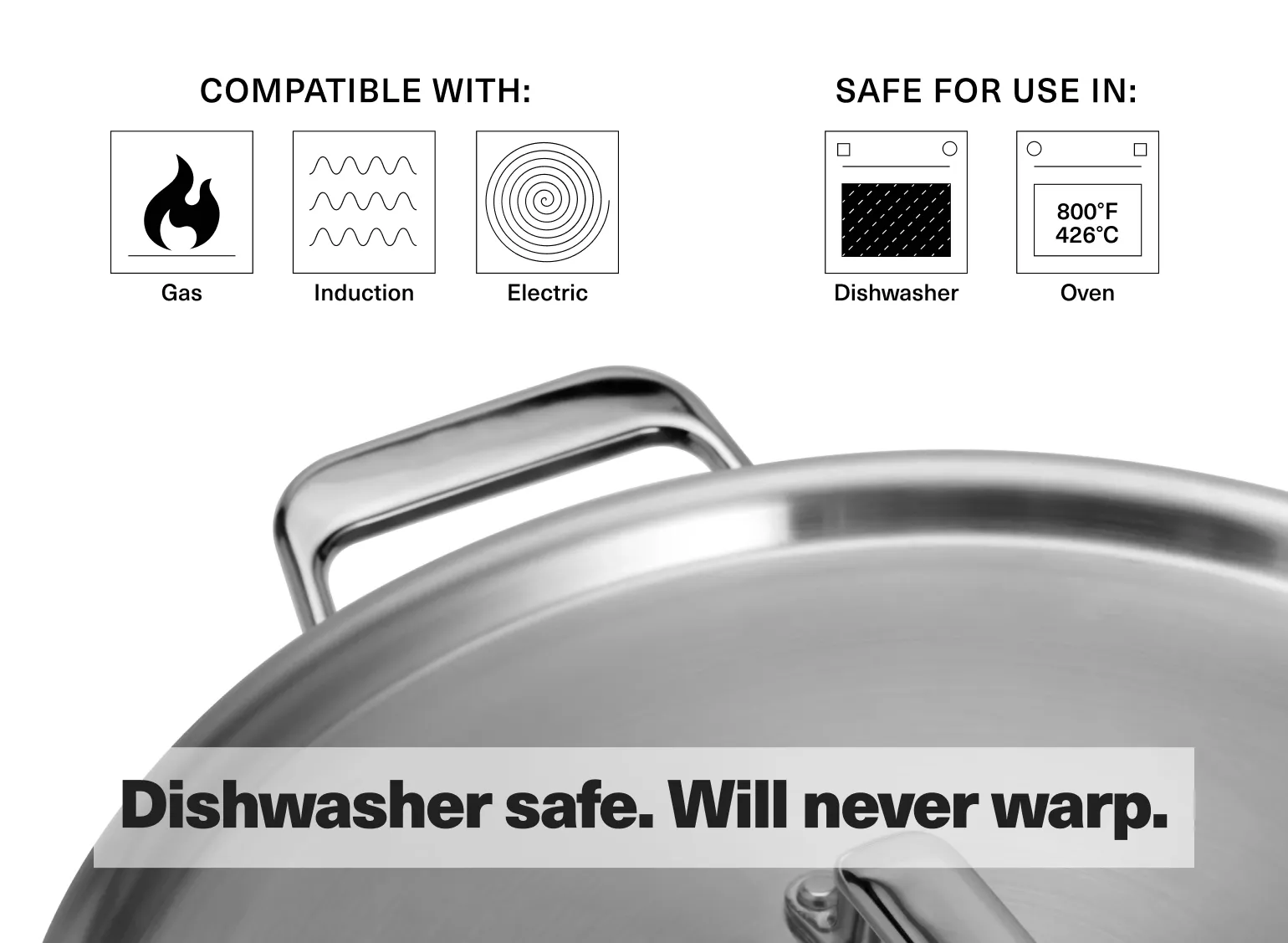 6 QT Stainless Steel Rondeau