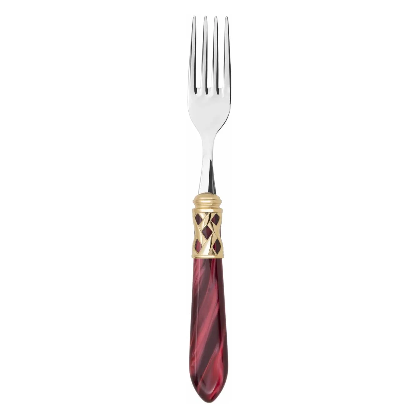 ALADDIN GOLD RING 6 DESSERT & SALAD FORKS