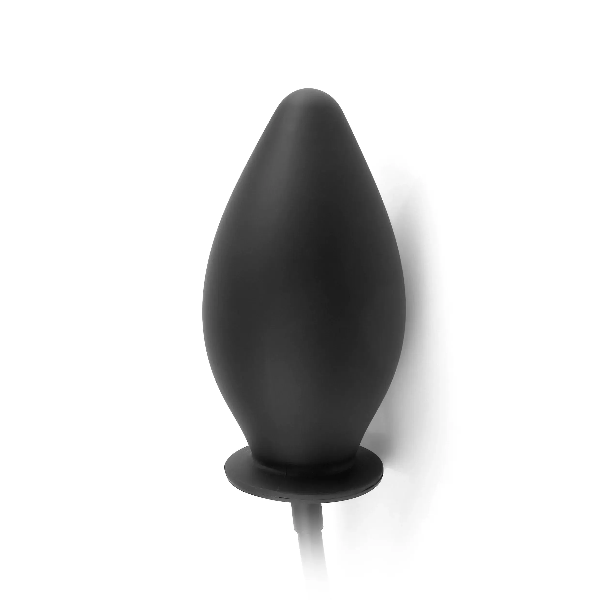 Anal Fantasy Collection Inflatable Silicone Plug - Black