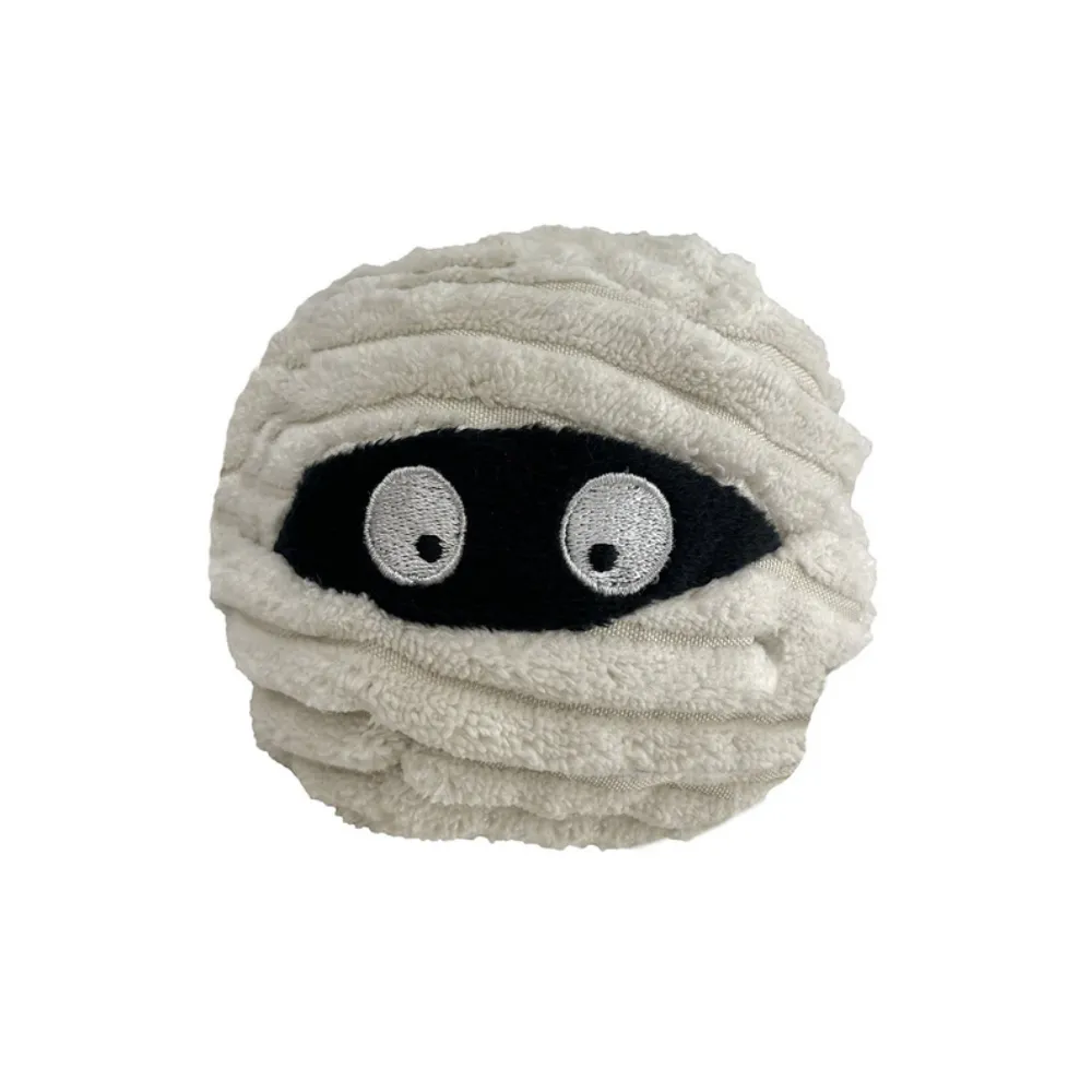 Bat and Mummy Spike Ball Dog Toy