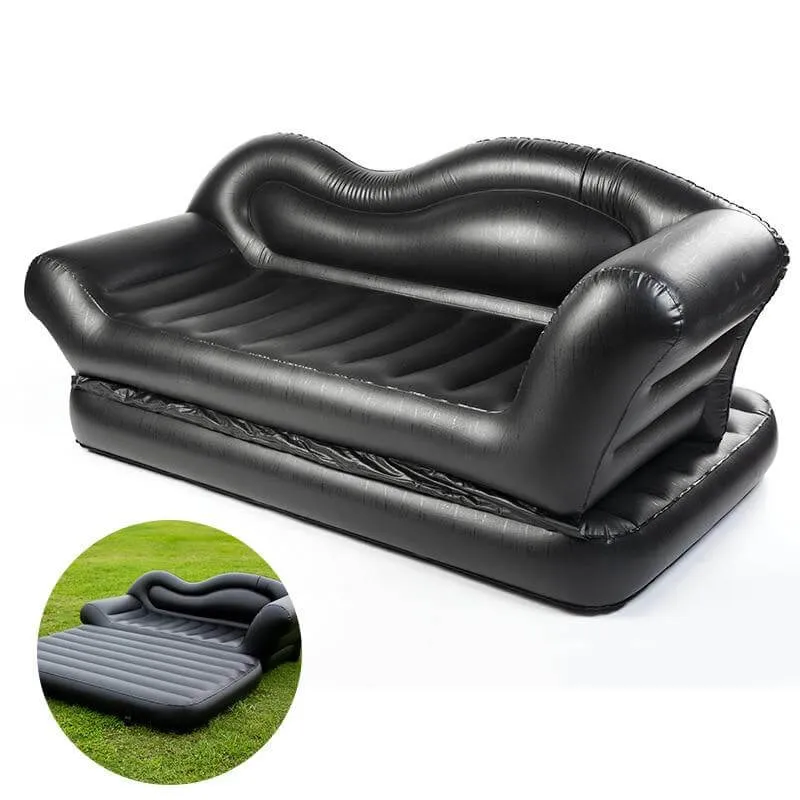 Comfy Double Household Inflatable Lazy Reclining Sofa