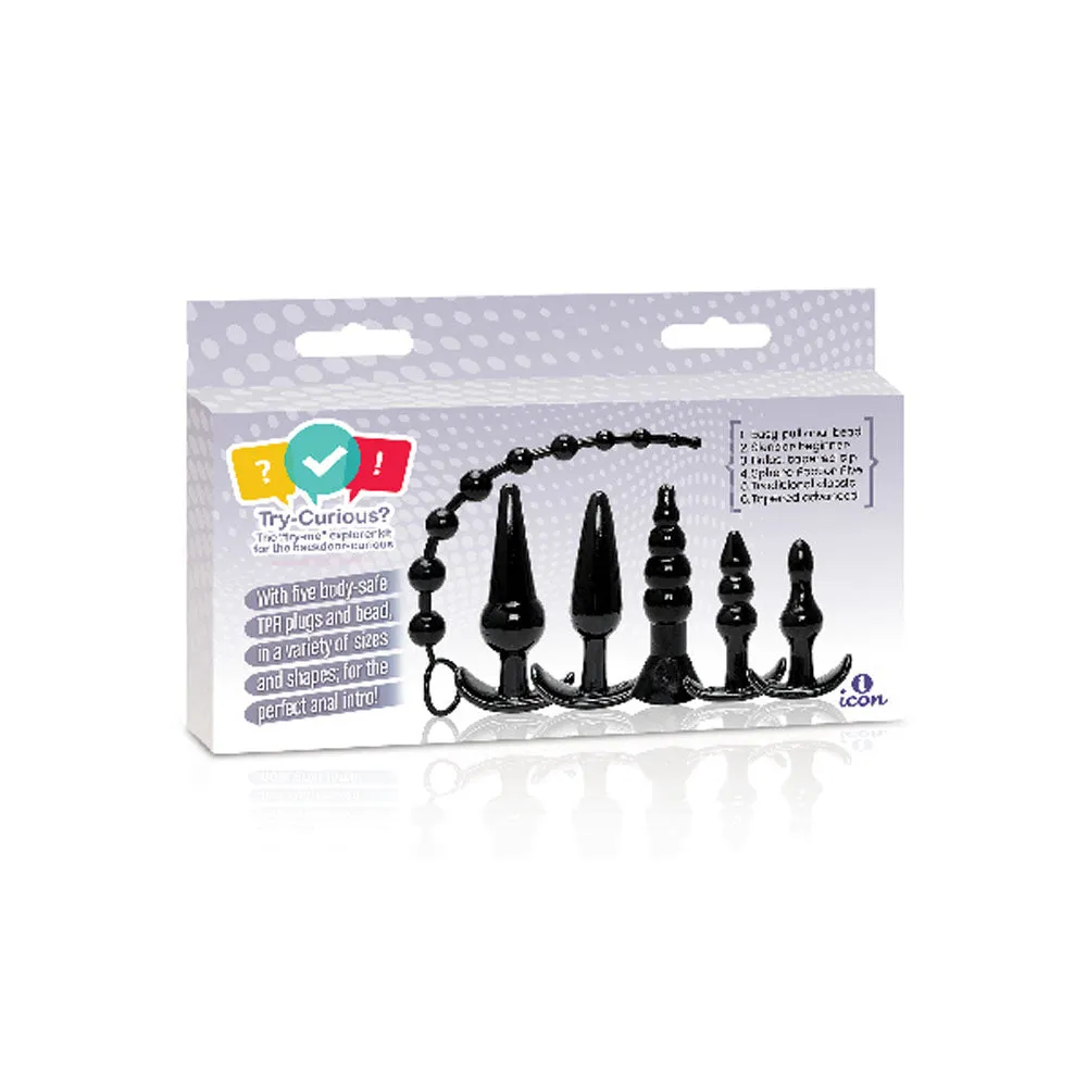 Curious Explorer Anal Plug Kit: Fun Sizes for Every Adventure