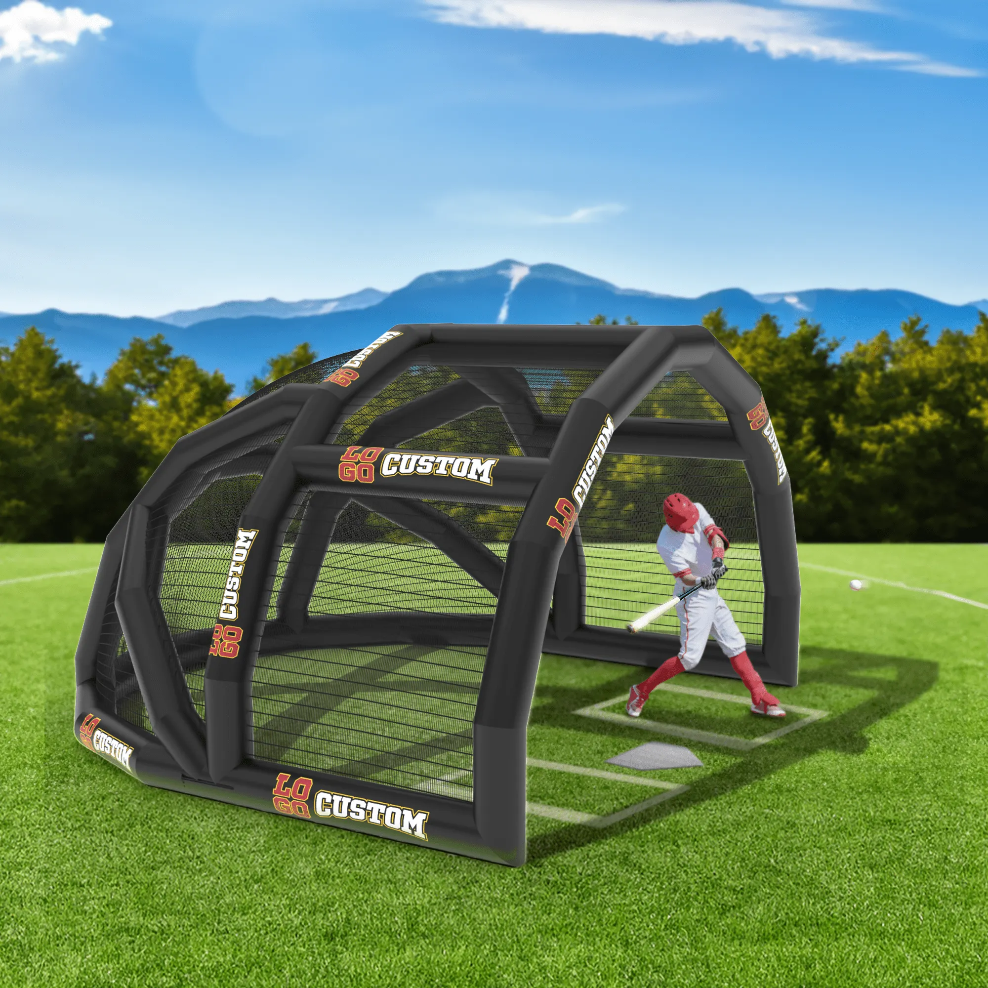 Custom Inflatable Turtle Backstop