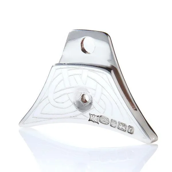Decorated Sterling Silver Sheepdog Whistle