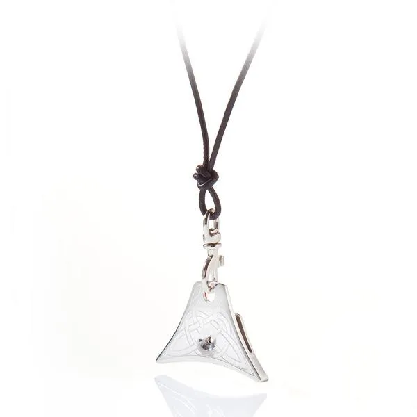 Decorated Sterling Silver Sheepdog Whistle