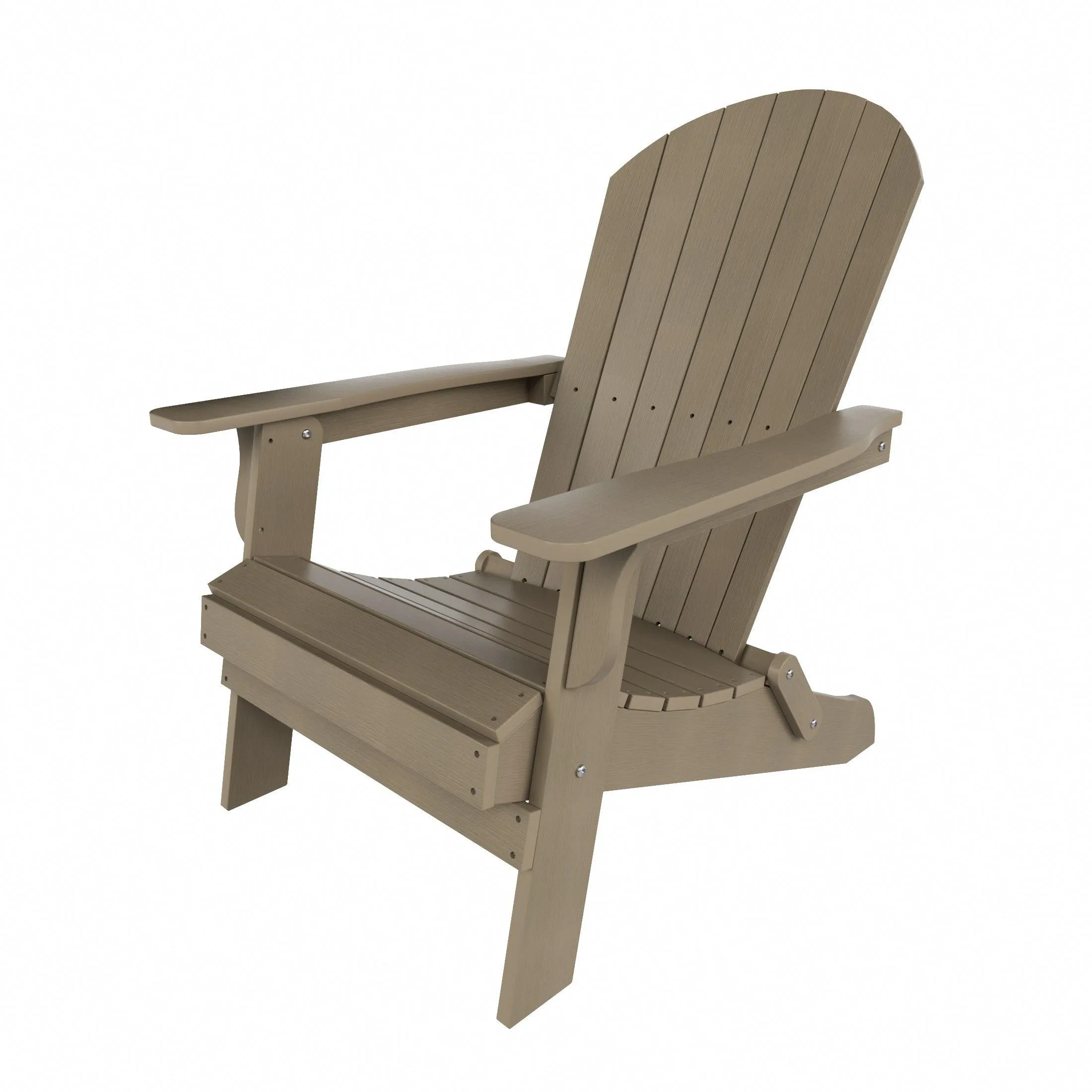 Florence HIPS Folding Adirondack Chair with Side Table Set