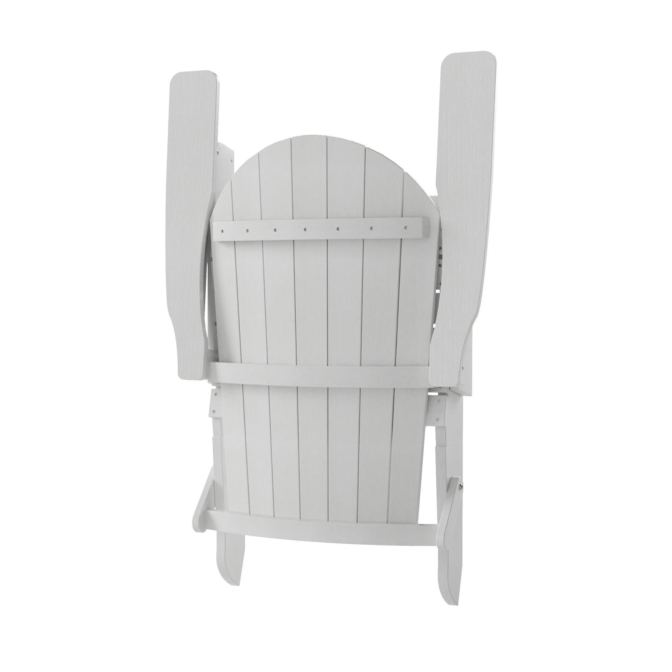 Florence HIPS Folding Adirondack Chair with Side Table Set