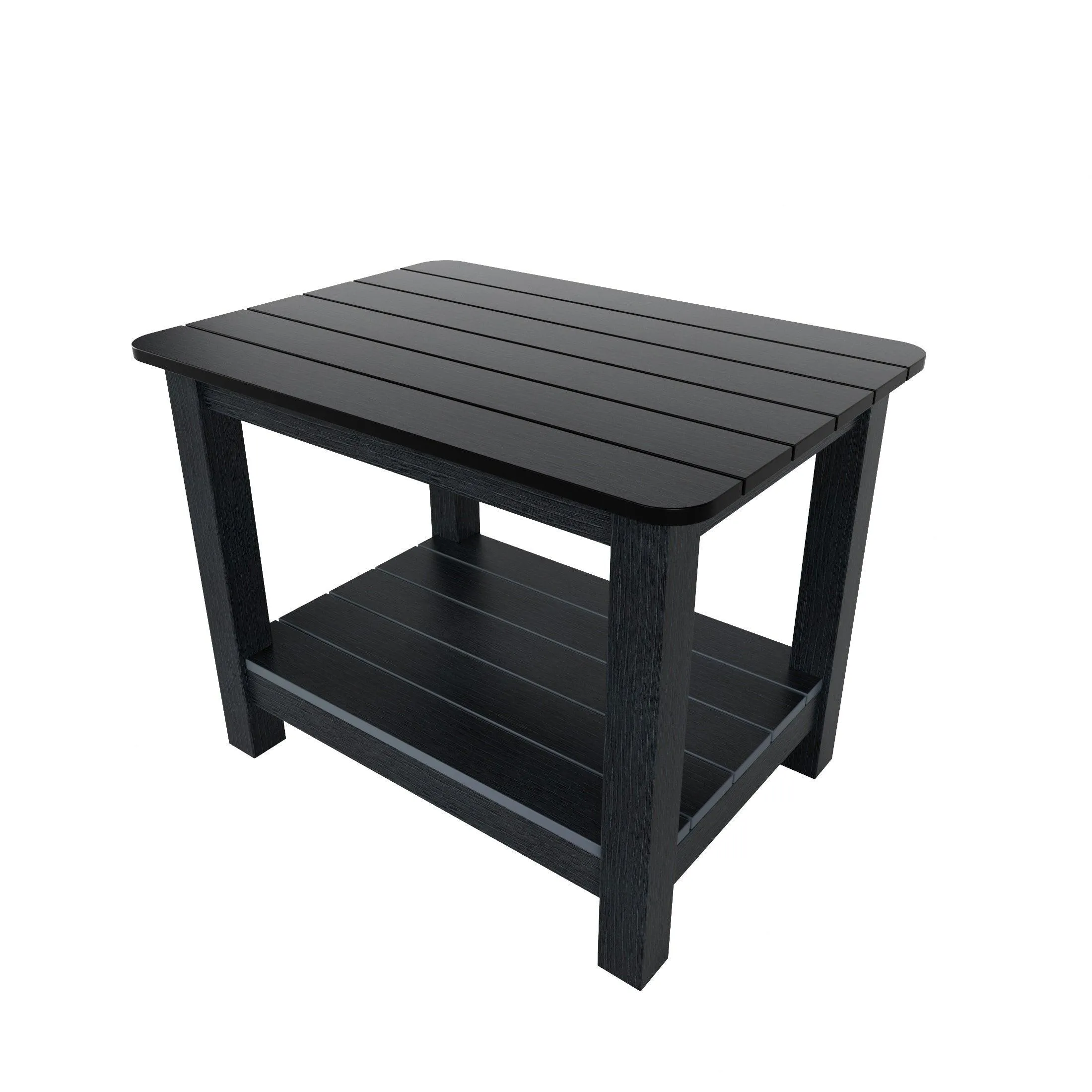 Florence HIPS Folding Adirondack Chair with Side Table Set