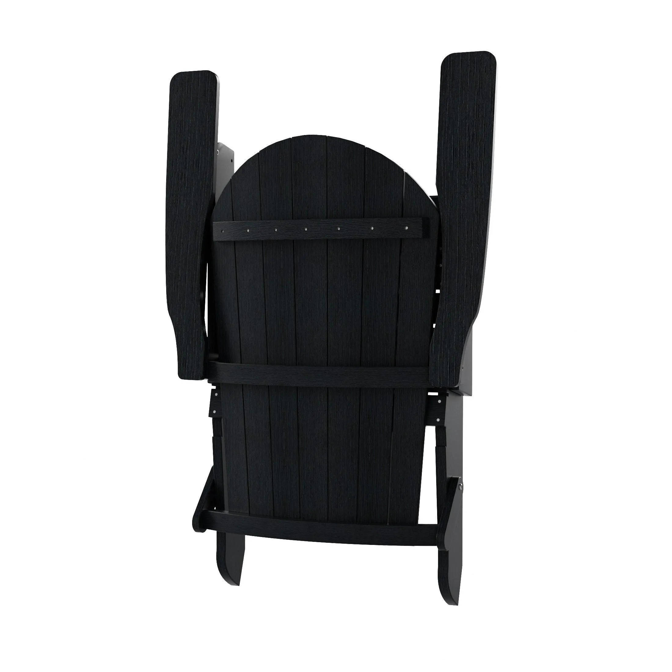 Florence HIPS Folding Adirondack Chair with Side Table Set