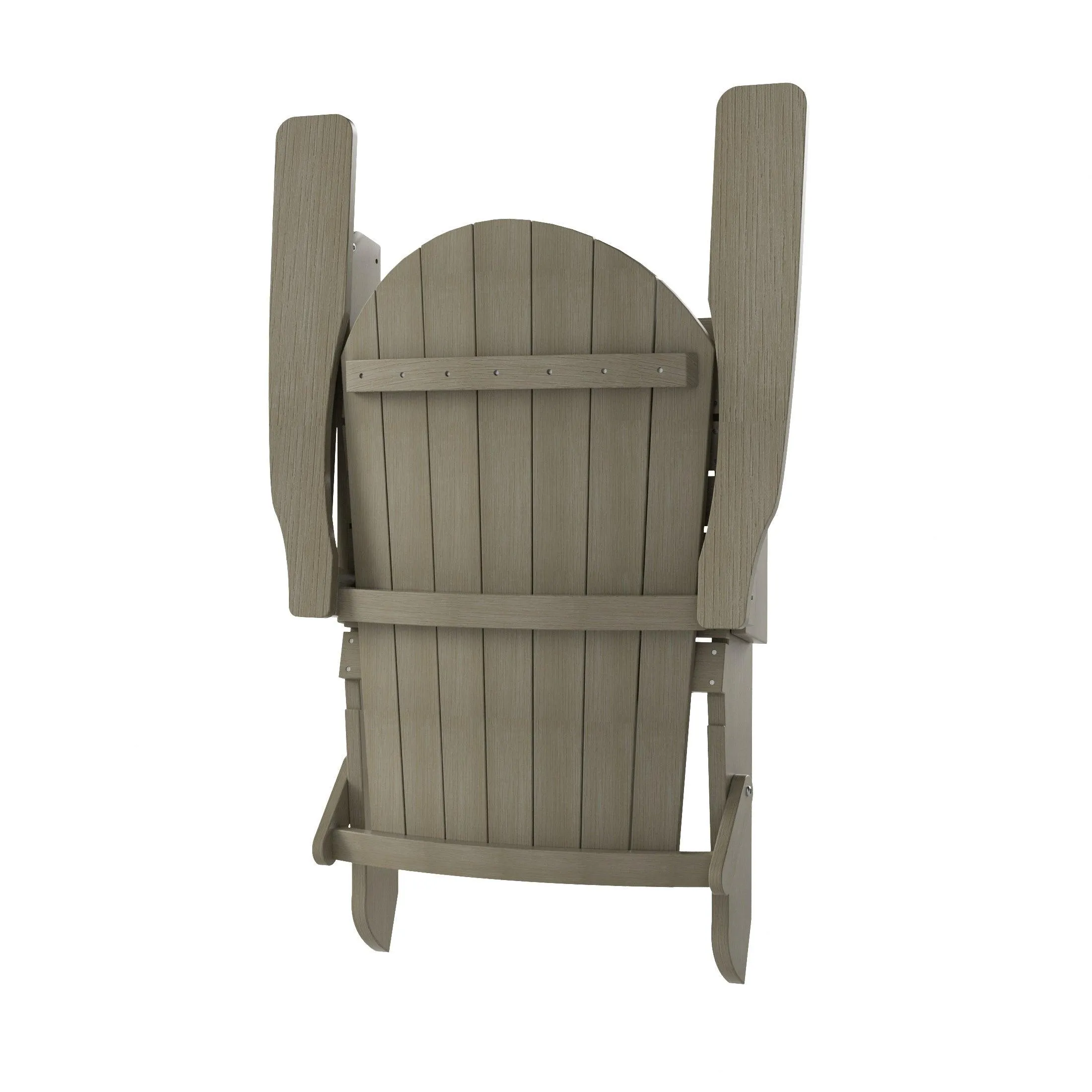 Florence HIPS Folding Adirondack Chair with Side Table Set