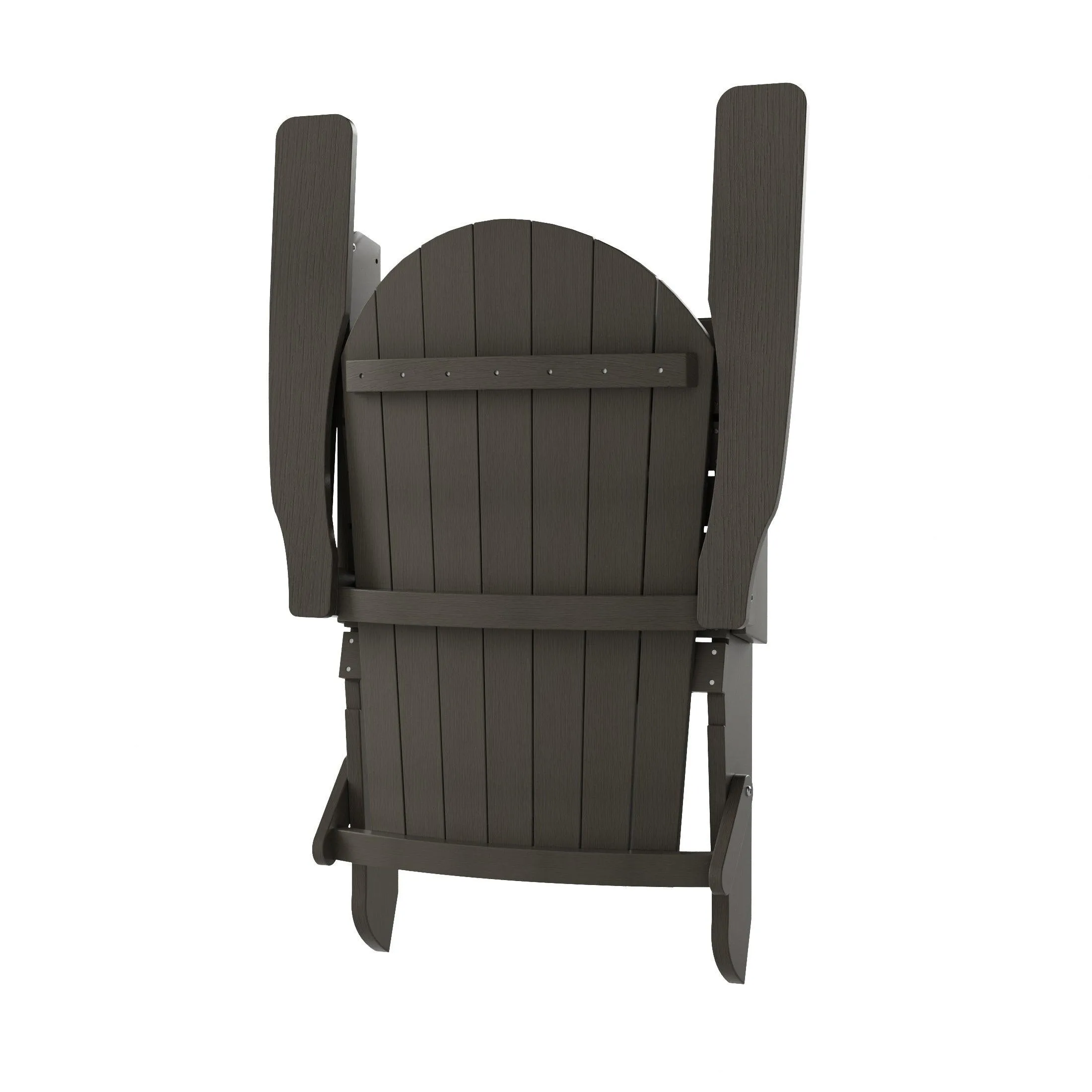 Florence HIPS Folding Adirondack Chair with Side Table Set