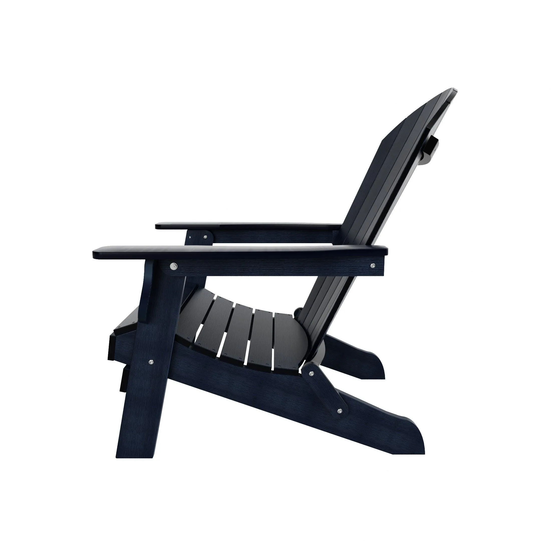 Florence HIPS Folding Adirondack Chair with Side Table Set