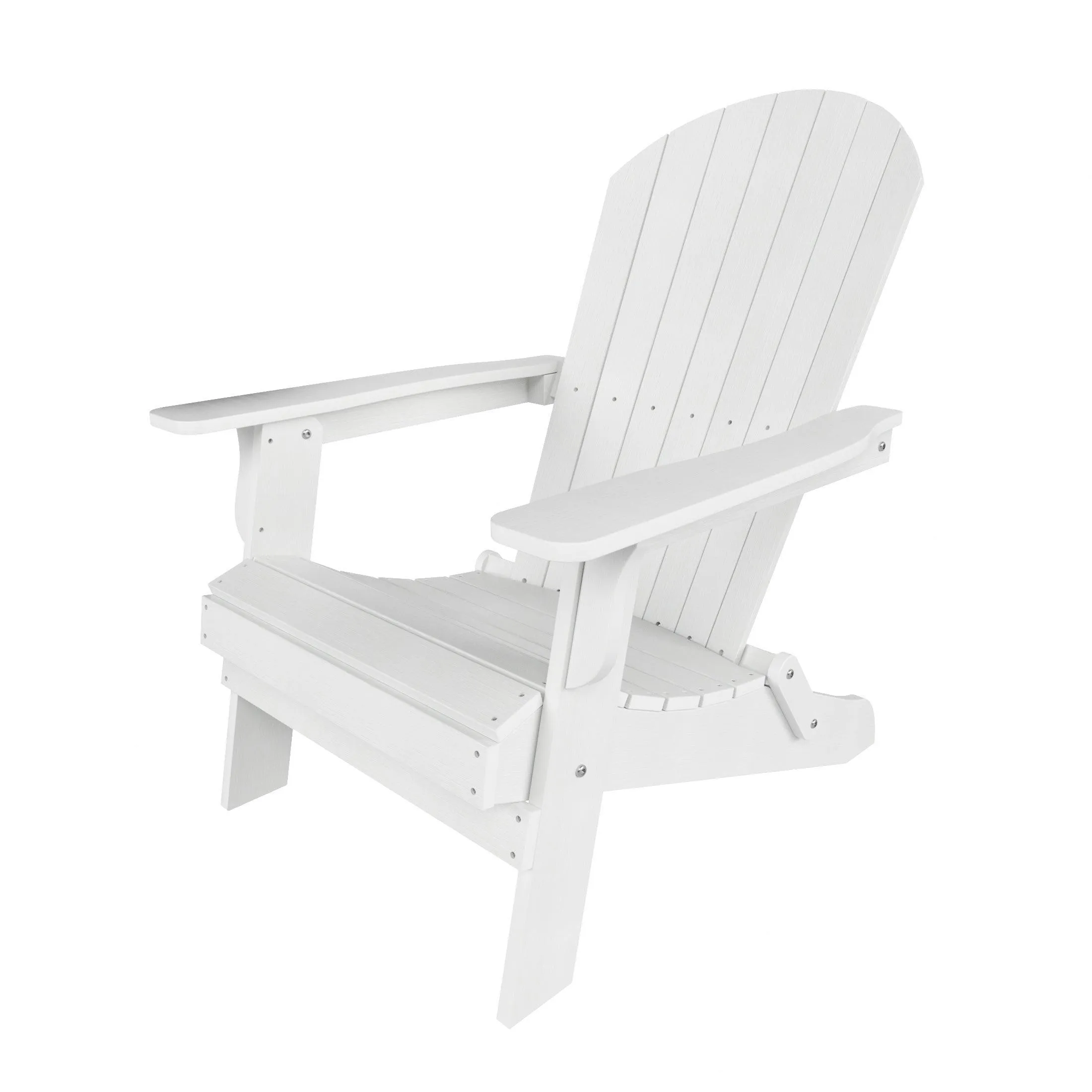 Florence HIPS Folding Adirondack Chair with Side Table Set