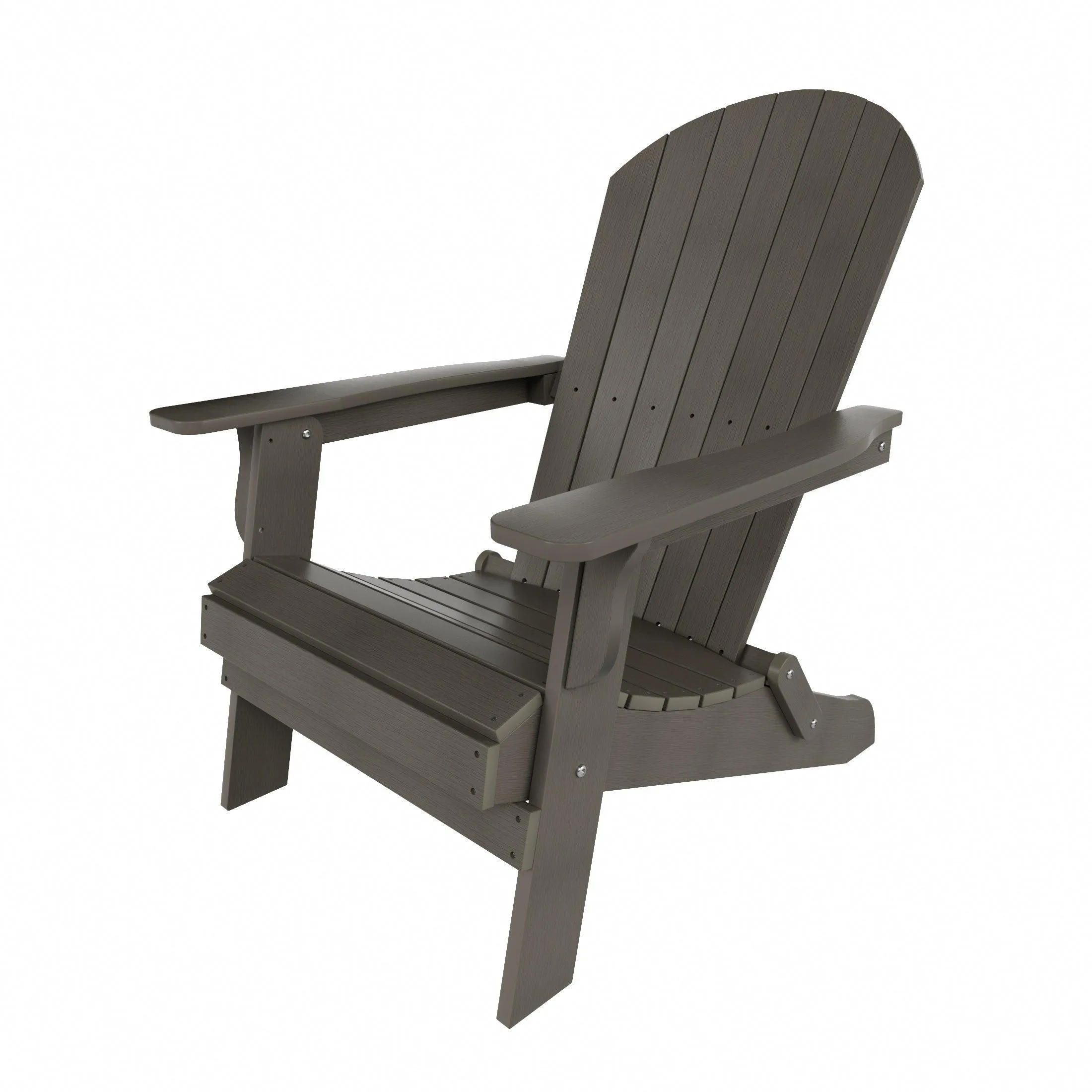 Florence HIPS Folding Adirondack Chair with Side Table Set