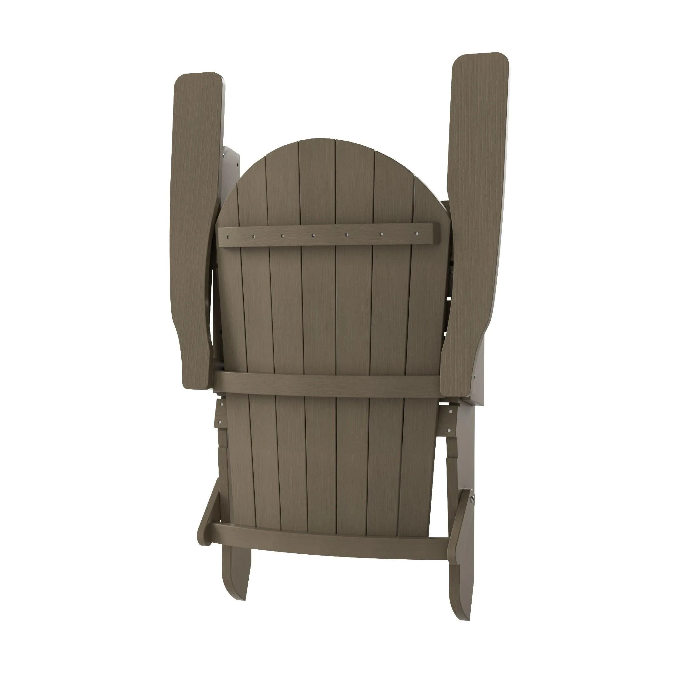 Florence HIPS Folding Adirondack Chair with Side Table Set