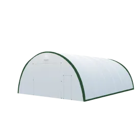 Gold Mountain Single Truss Arch Storage Shelter W30'xL40'xH15' SS000132