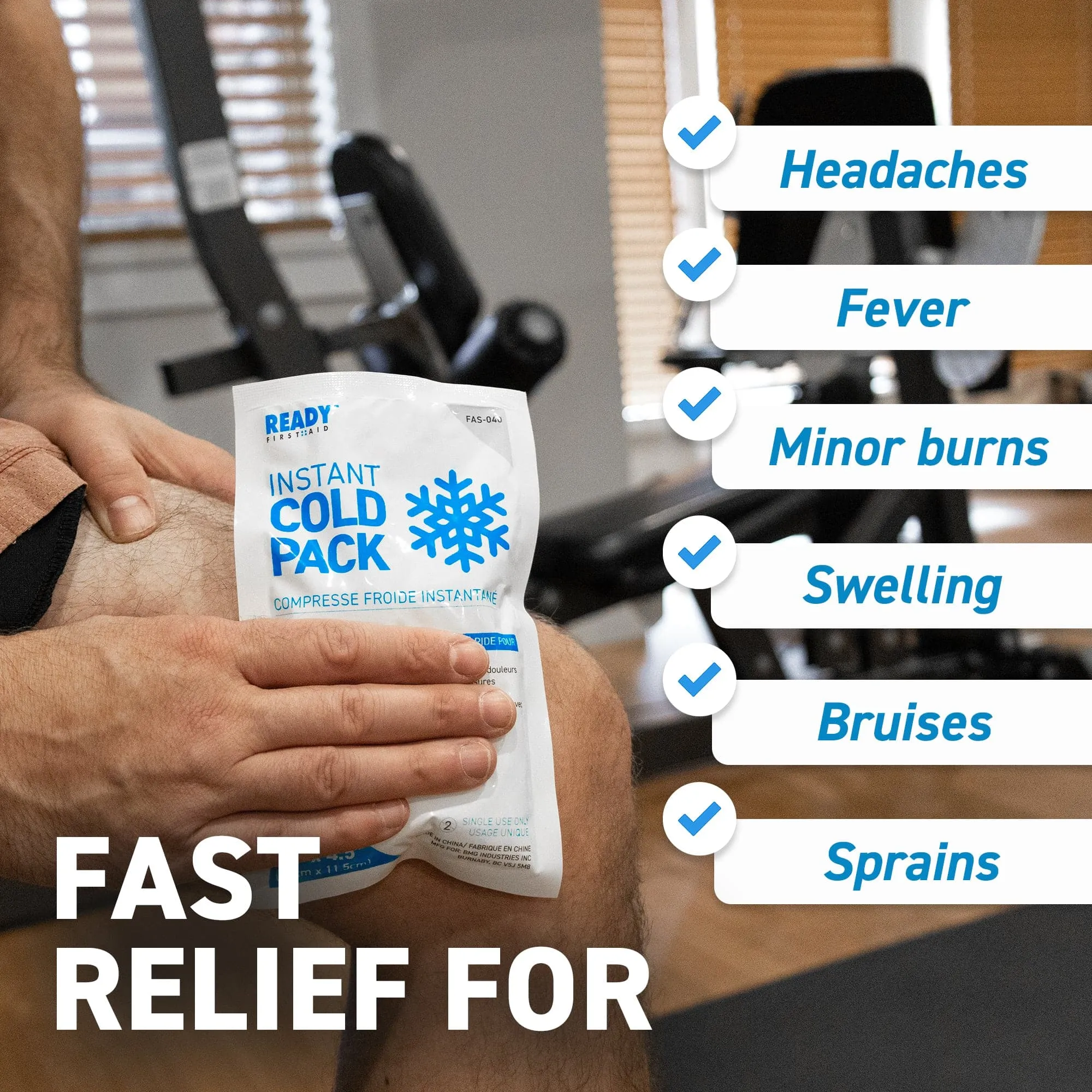Instant Cold Pack 7.5" x 4.5" - Ready First Aid