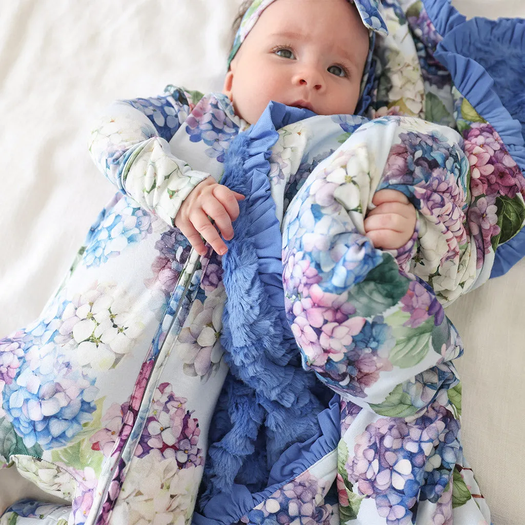 Kara Minky Ruffled Luxette Patoo® Blanket