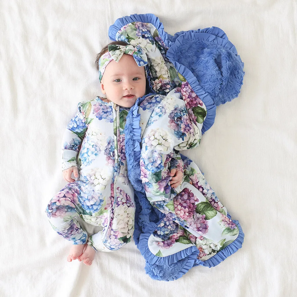 Kara Minky Ruffled Luxette Patoo® Blanket