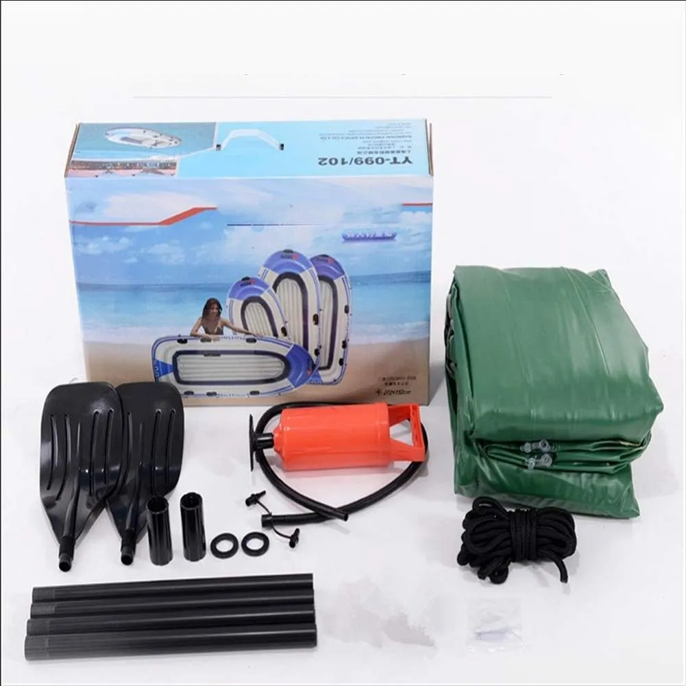 Kayak Rafts 24 Person Inflatable Boat Thickened Hovercraft WearResisting Kayak Assault Rubber Boats