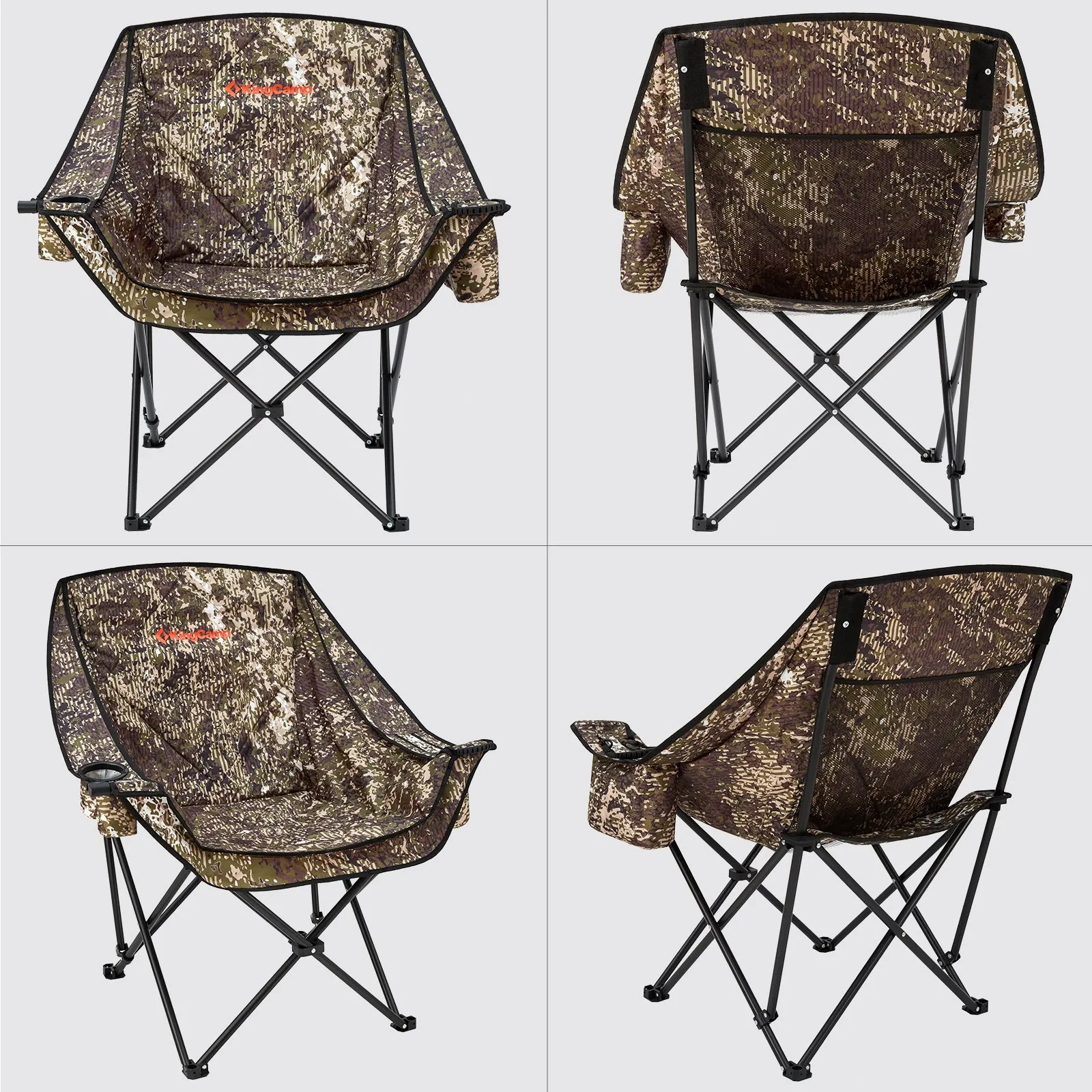 KingCamp Extra Large Slant Backrest Chair