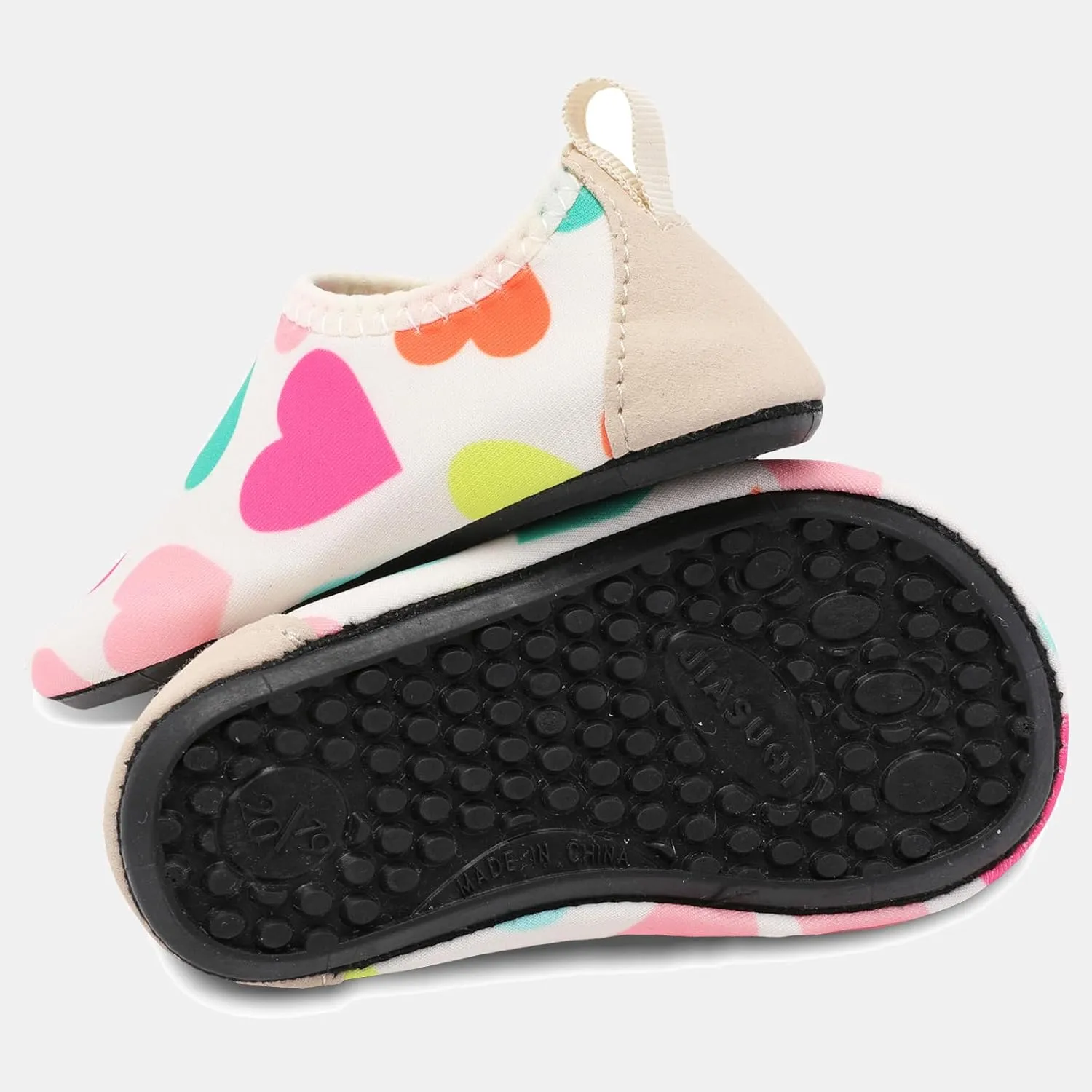 L-RUN Baby Water Shoes Barefoot Walking Shoes Infant Aqua Sock Swim Shoes for Beach Pool Sand Babies First Walker Shoes