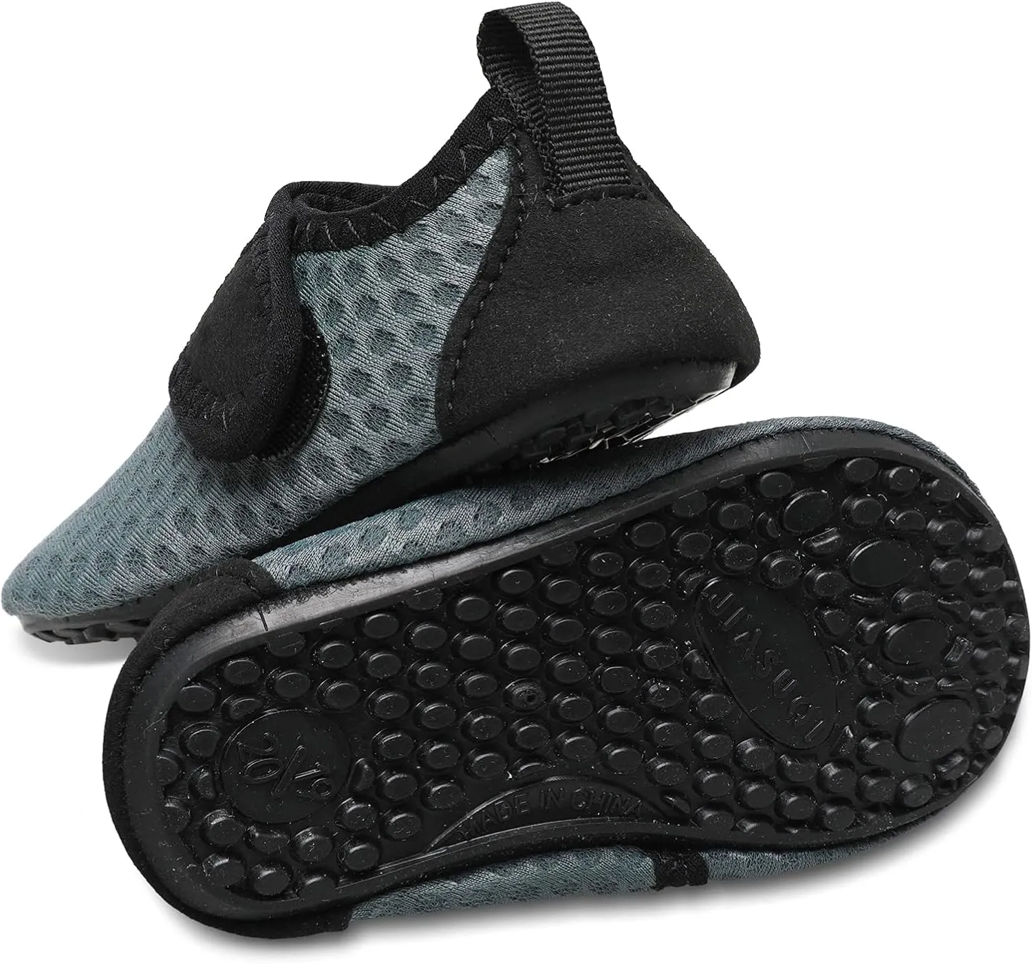 L-RUN Baby Water Shoes Barefoot Walking Shoes Infant Aqua Sock Swim Shoes for Beach Pool Sand Babies First Walker Shoes