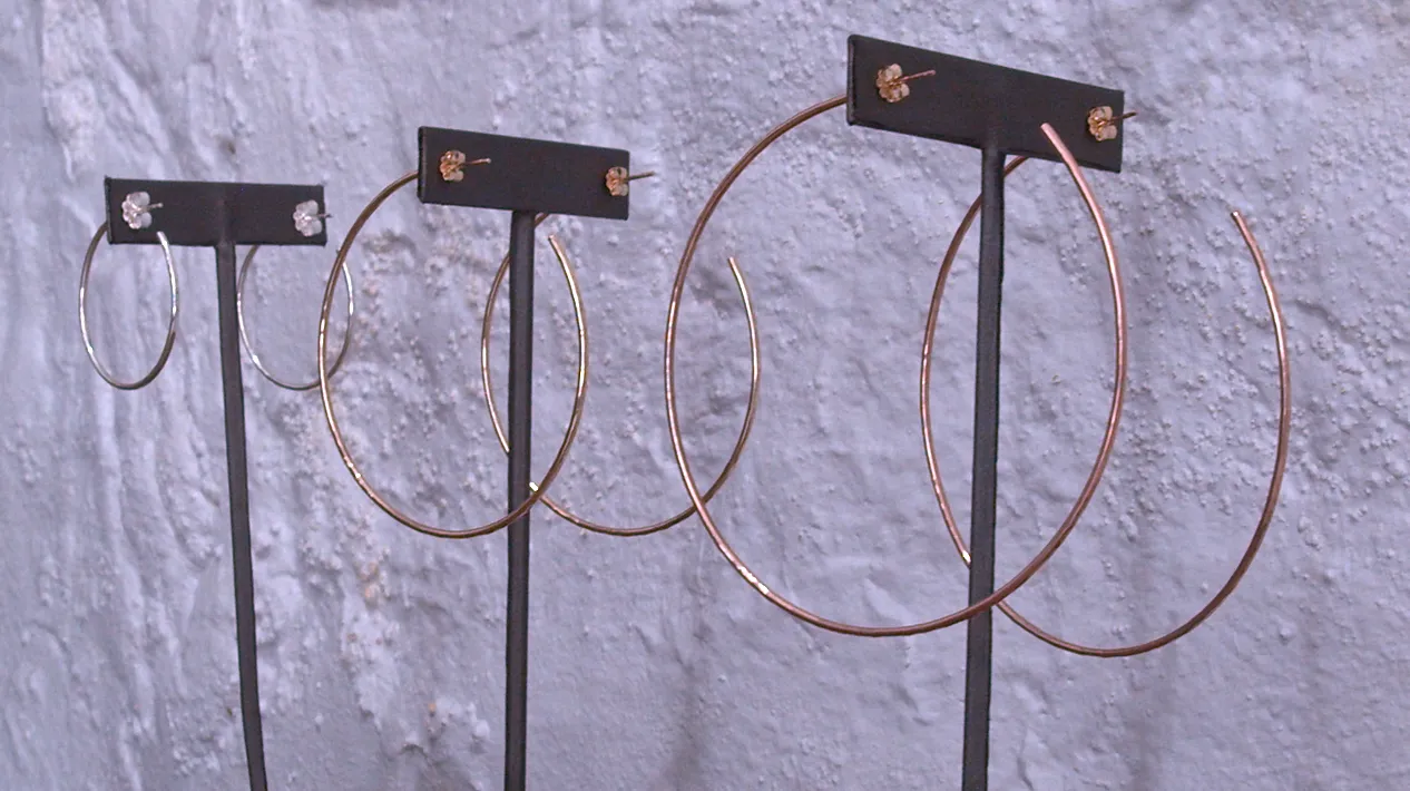 Let's Get Loud Hoops (2.5")