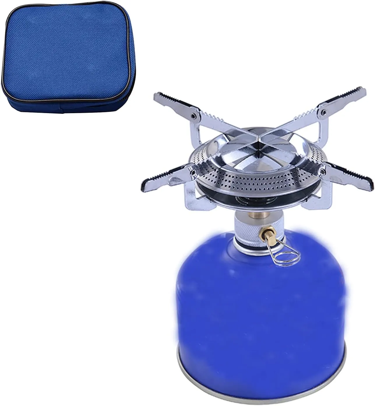 Lightweight Outdoor Camping Stove - Foldable Gas Stove for Cookout and Backpacking