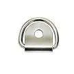 Marine Boat 316 Stainless Steel D Ring Pad Eye D-Ring 1/4'' Pinhole | 10 PACK