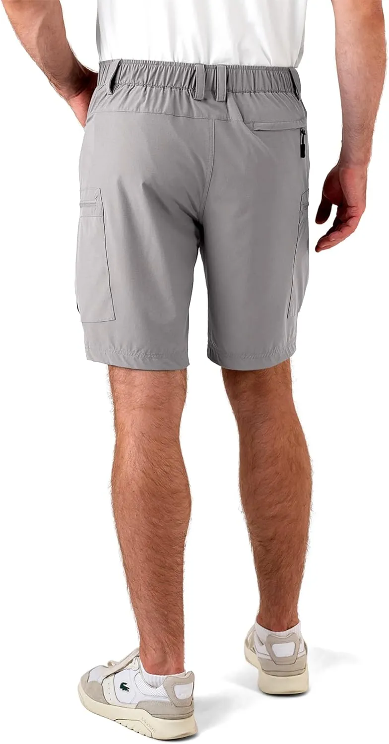 Mens Hiking Cargo Shorts Stretch Quick-Dry Outdoor Casual Work Shorts for Men Camping Fishing