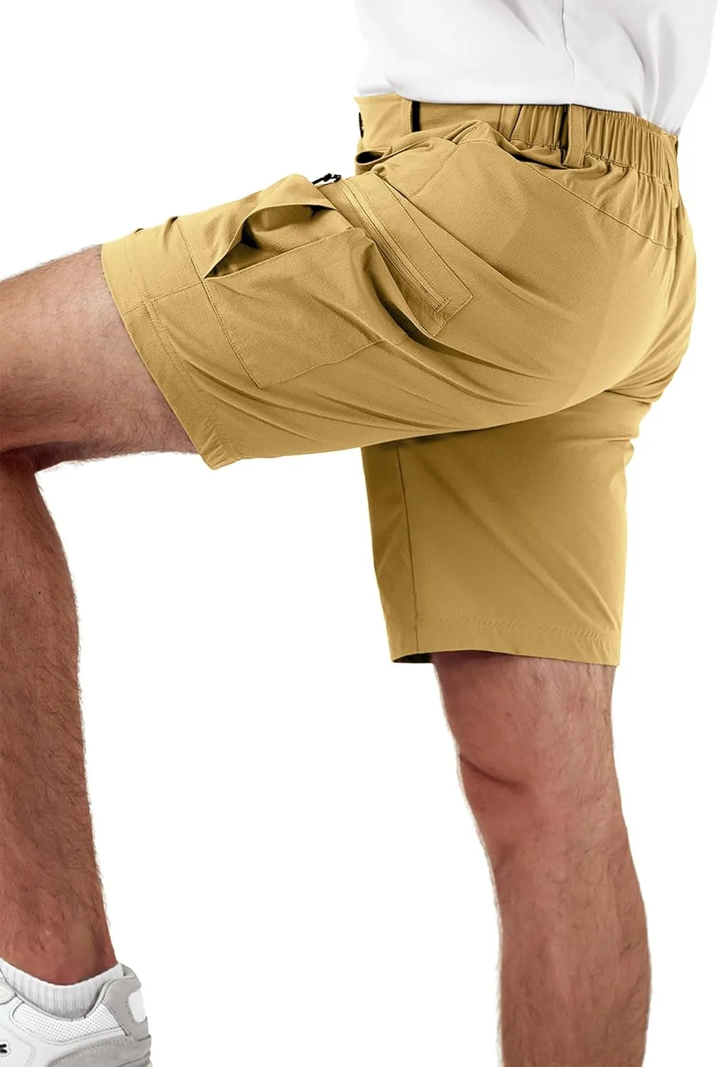 Mens Hiking Cargo Shorts Stretch Quick-Dry Outdoor Casual Work Shorts for Men Camping Fishing