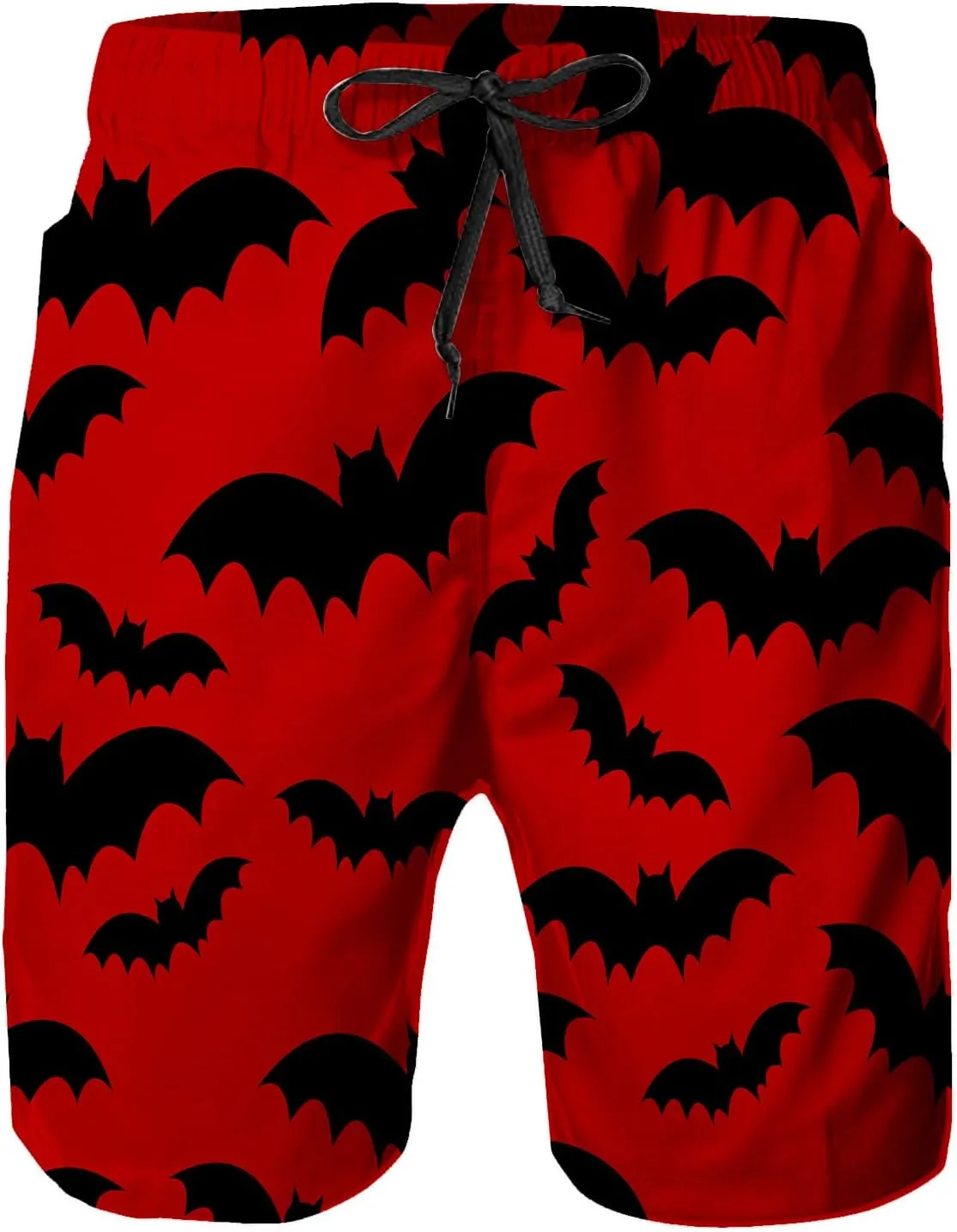 Mens Quick Dry Swim Trunks with Mesh Lining, Summer Surf Long Beach Pants Board Shorts Bathing Suits