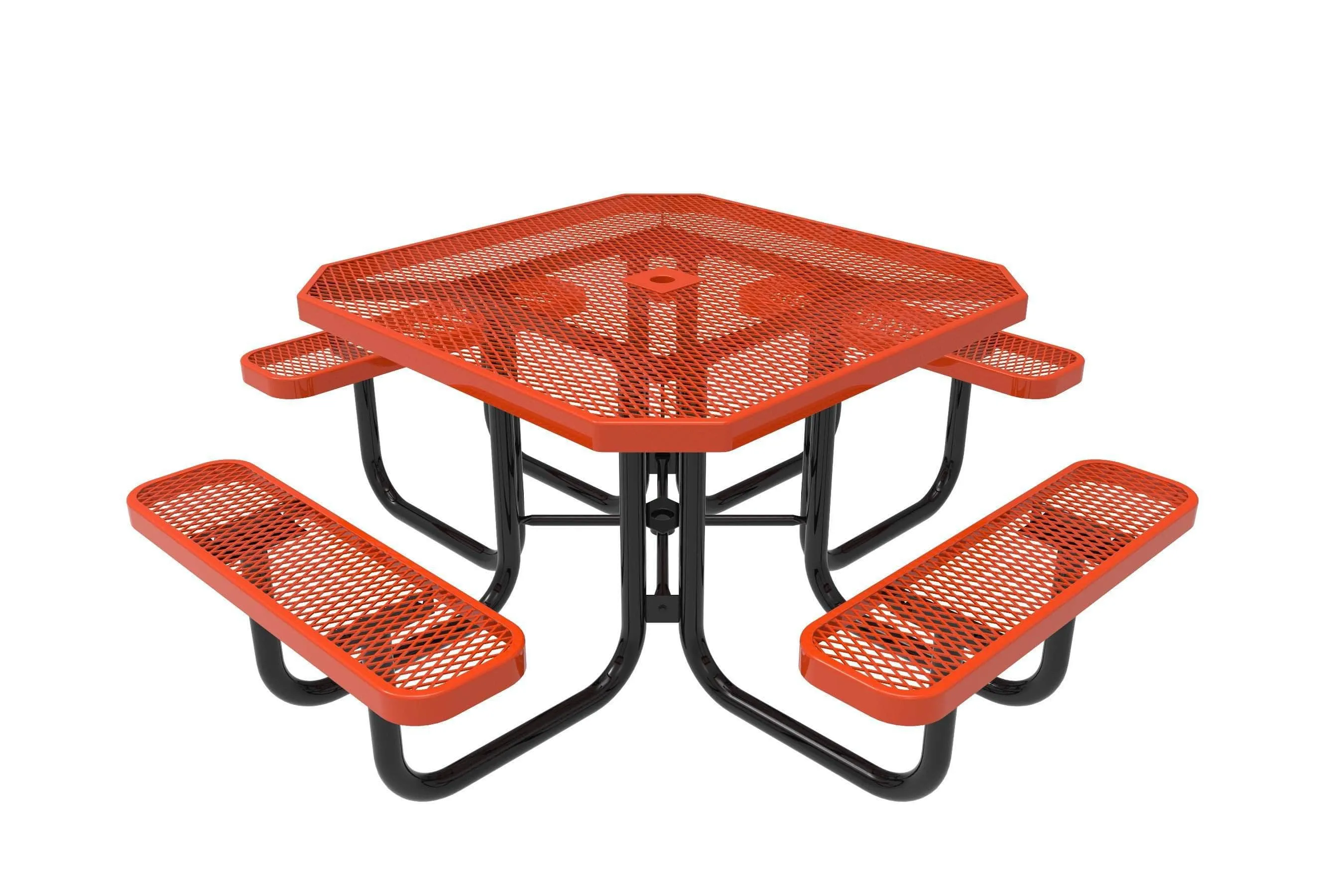Octagon Portable Table - Diamond Pattern