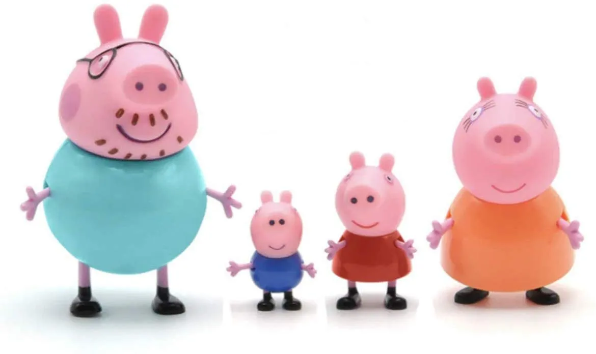Peppa Pig family of 4 toy at wholesale price
