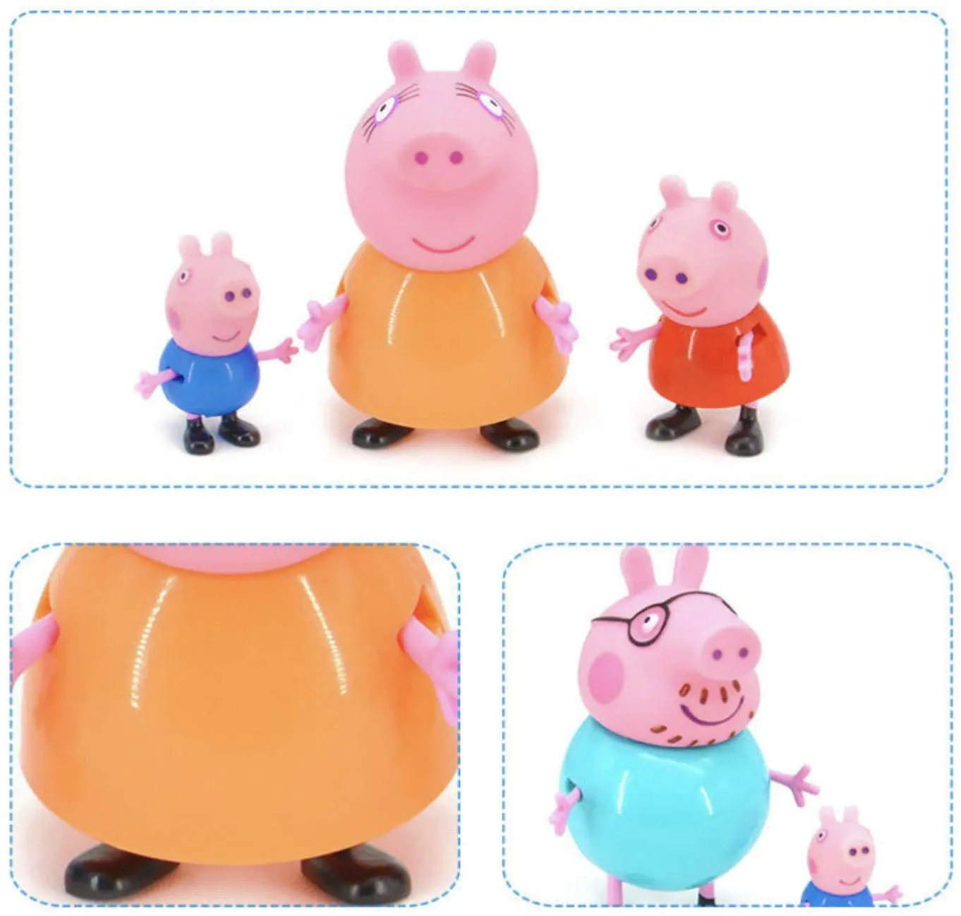 Peppa Pig family of 4 toy at wholesale price