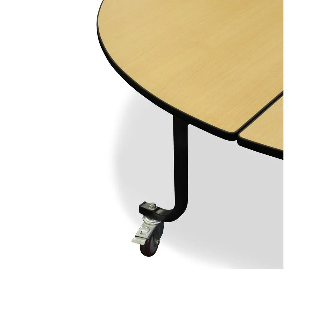 Platinum - 6ft Mobile Round Folding Banquet Tables