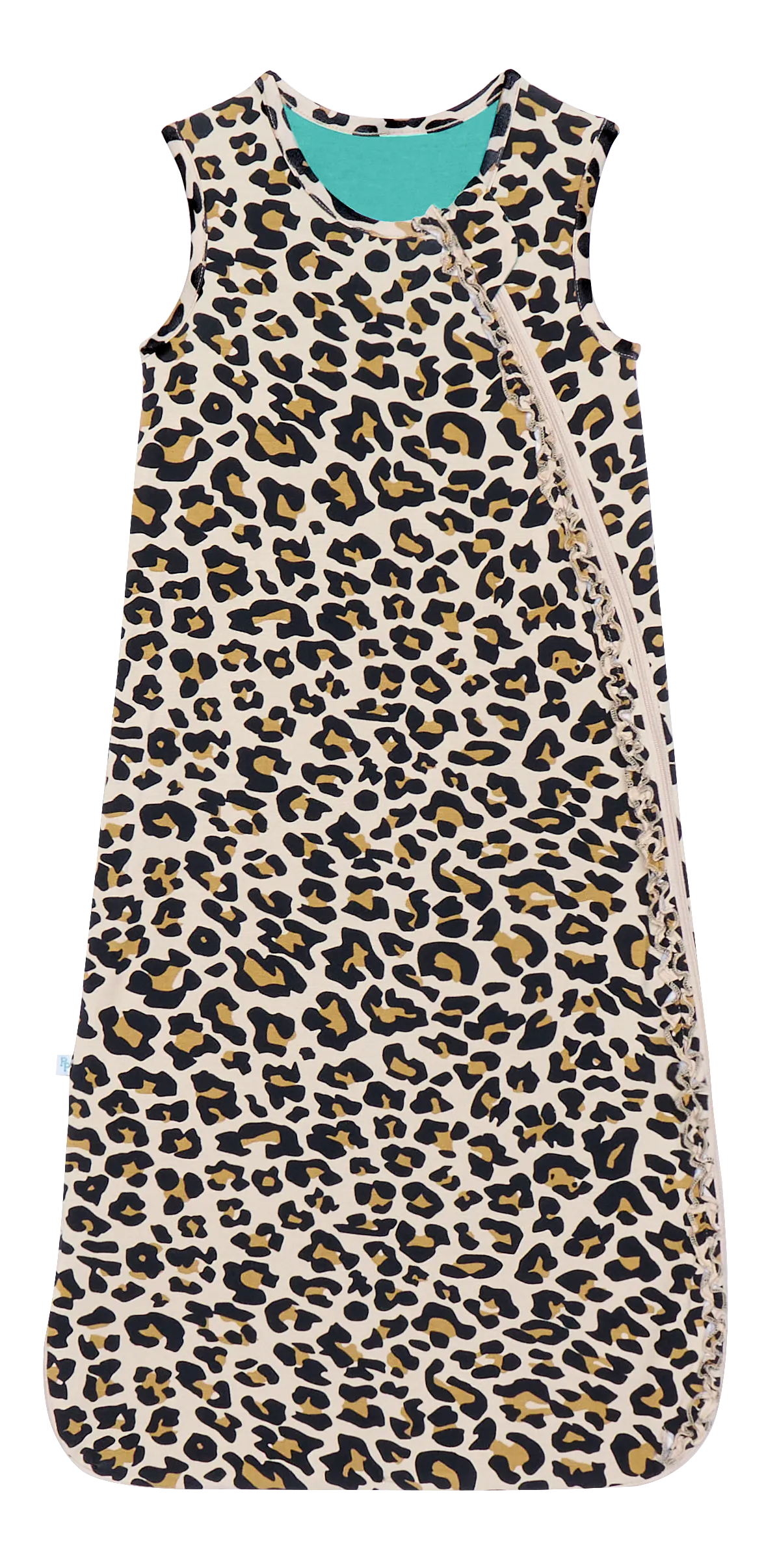 Posh Peanut 1.0 Tog Sleeveless Ruffled Sleep Bag - Lana Leopard