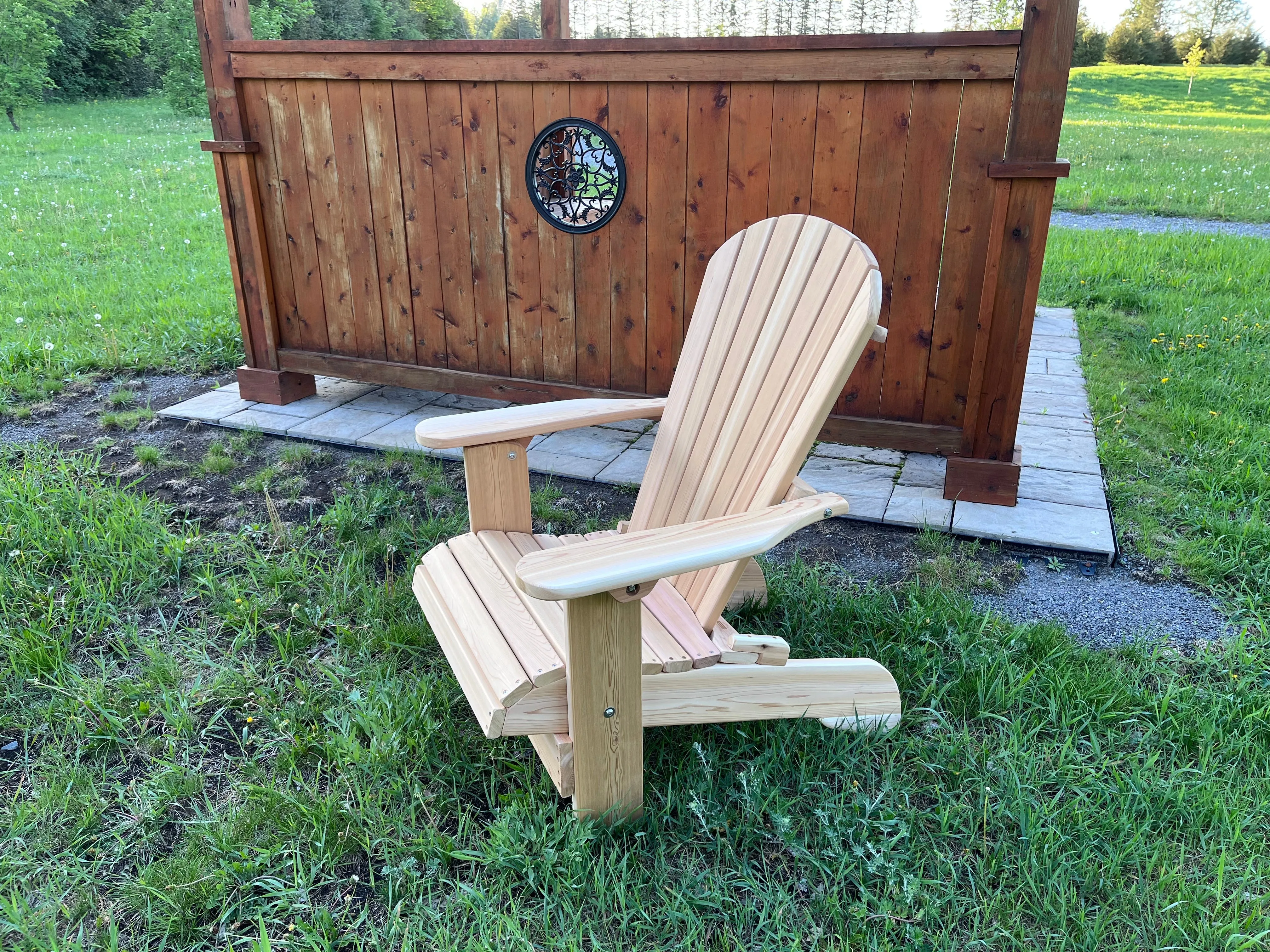 Royal Upright Adirondack Chair, Easiest To Get In And Out Of, Partial Kit (Large)