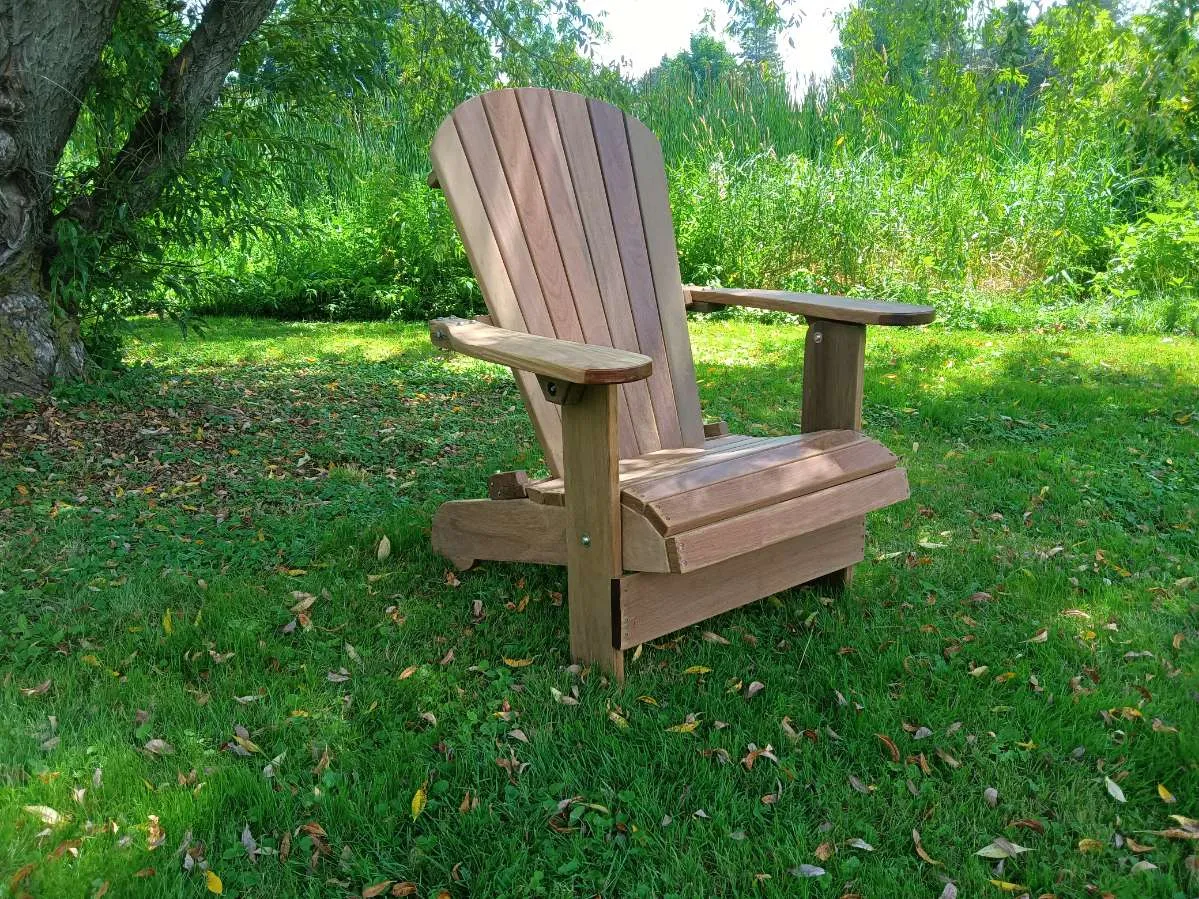 Royal Upright Adirondack Chair, Easiest To Get In And Out Of, Partial Kit (Large)